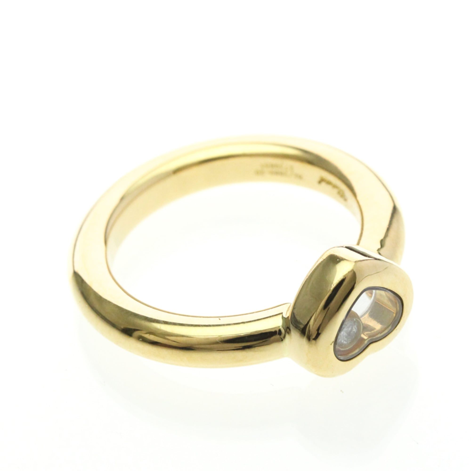 Chopard Chopard Happy Diamonds Ring 82/2889 Yellow Gold (18K) Fashion Diamond Band Ring Gold Size ONE SIZE - 9 Thumbnail