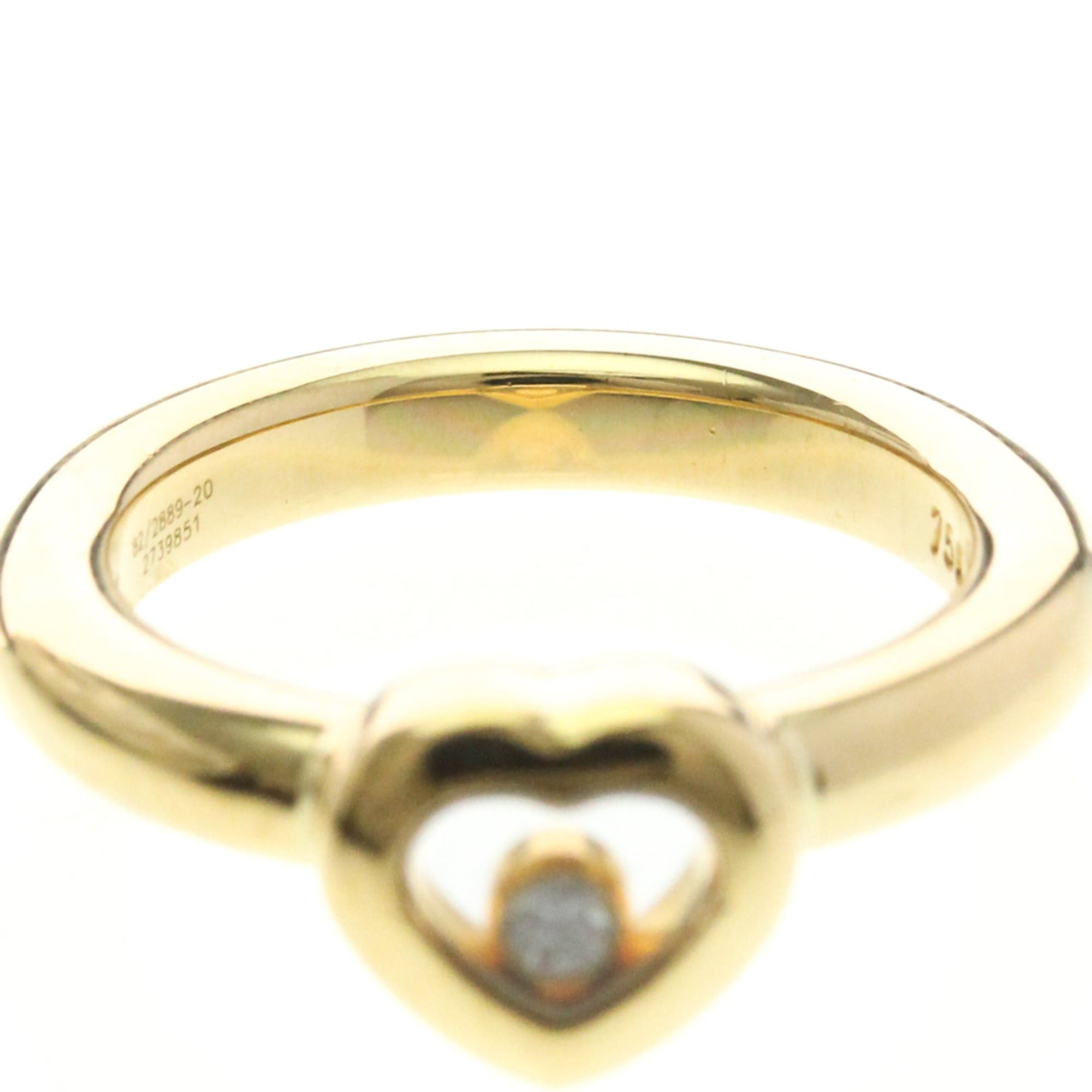 Chopard Chopard Happy Diamonds Ring 82/2889 Yellow Gold (18K) Fashion Diamond Band Ring Gold Size ONE SIZE - 5 Thumbnail