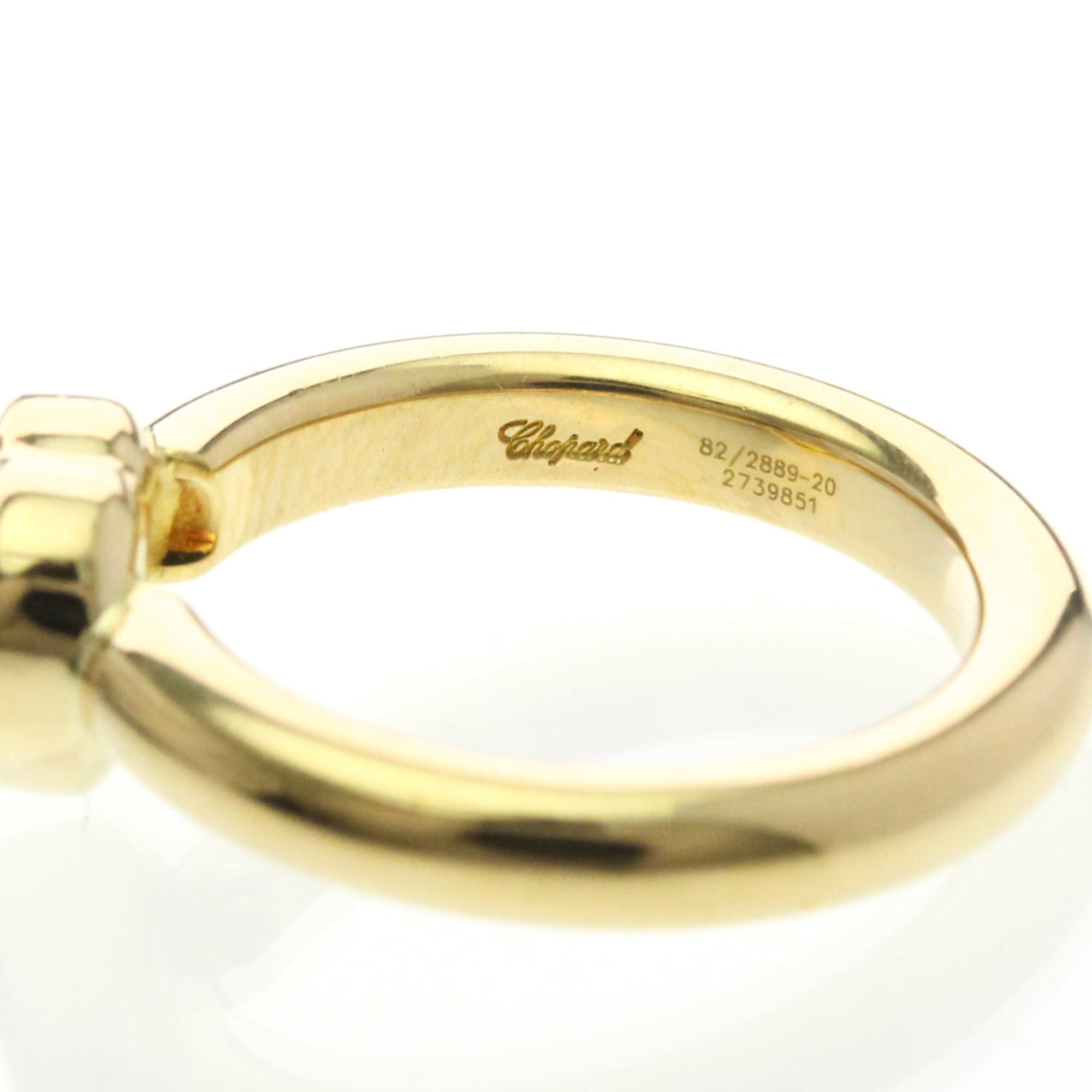 Chopard Chopard Happy Diamonds Ring 82/2889 Yellow Gold (18K) Fashion Diamond Band Ring Gold Size ONE SIZE - 6 Thumbnail
