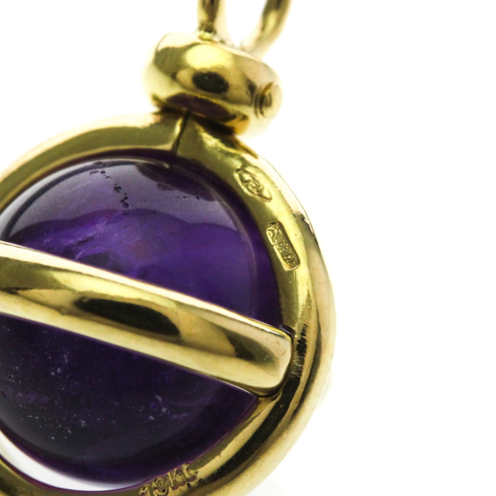 Pomellato Pomellato Amethyst Charm Yellow Gold (18K) Amethyst Men,Women Fashion Pendant Necklace (Gold) Size ONE SIZE - 6 Thumbnail