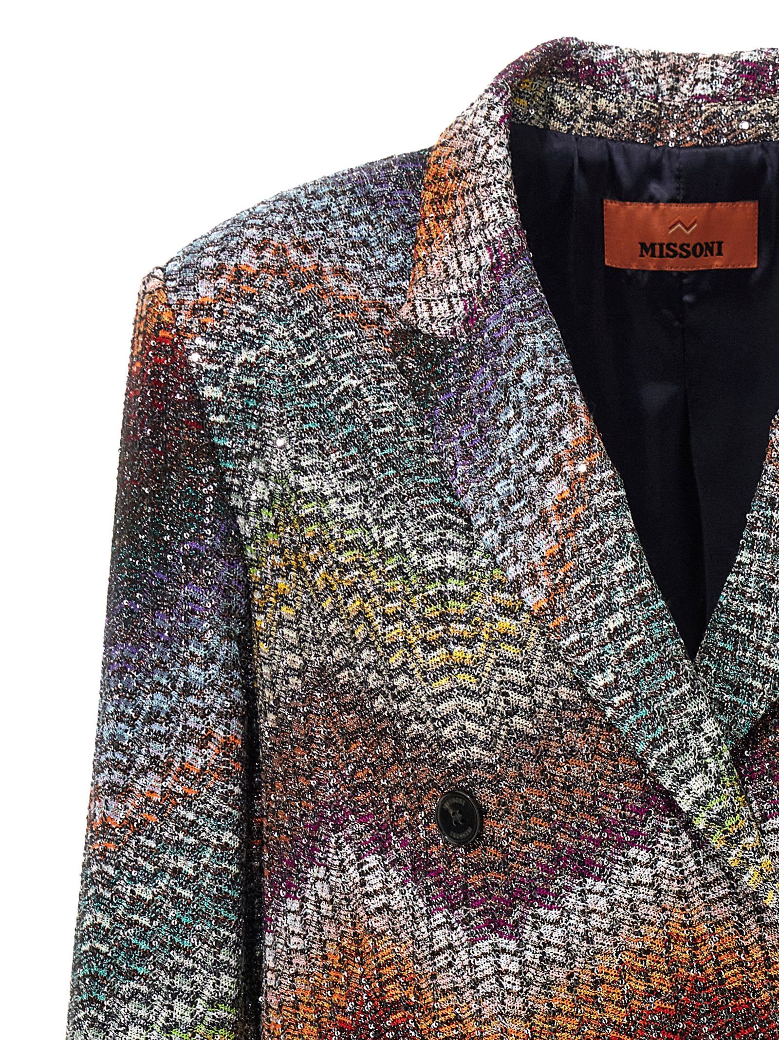 Missoni Lamé and sequin viscose blazer Size S / US 4 / IT 40 - 3 Thumbnail