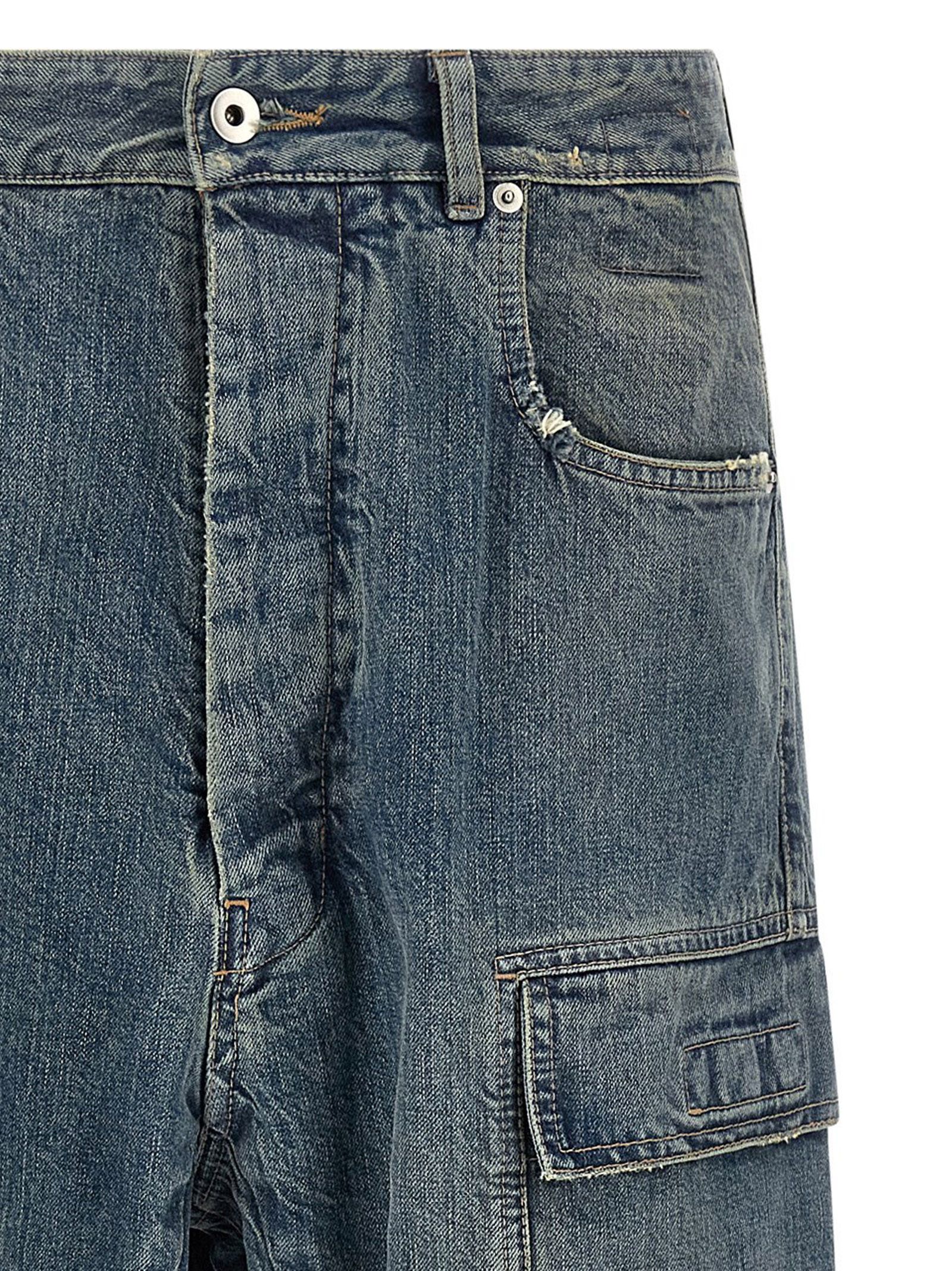 Rick Owens Drkshdw 'Double Cargo' jeans Size US 34 / EU 50 - 4 Thumbnail