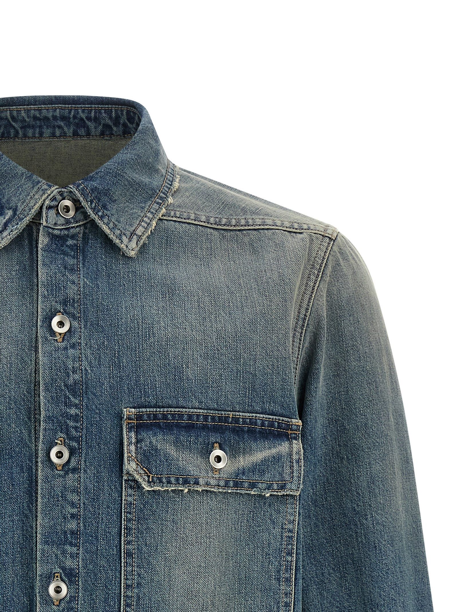 Rick Owens Drkshdw 'Outershirt' jacket Size US XL / EU 56 / 4 - 3 Thumbnail