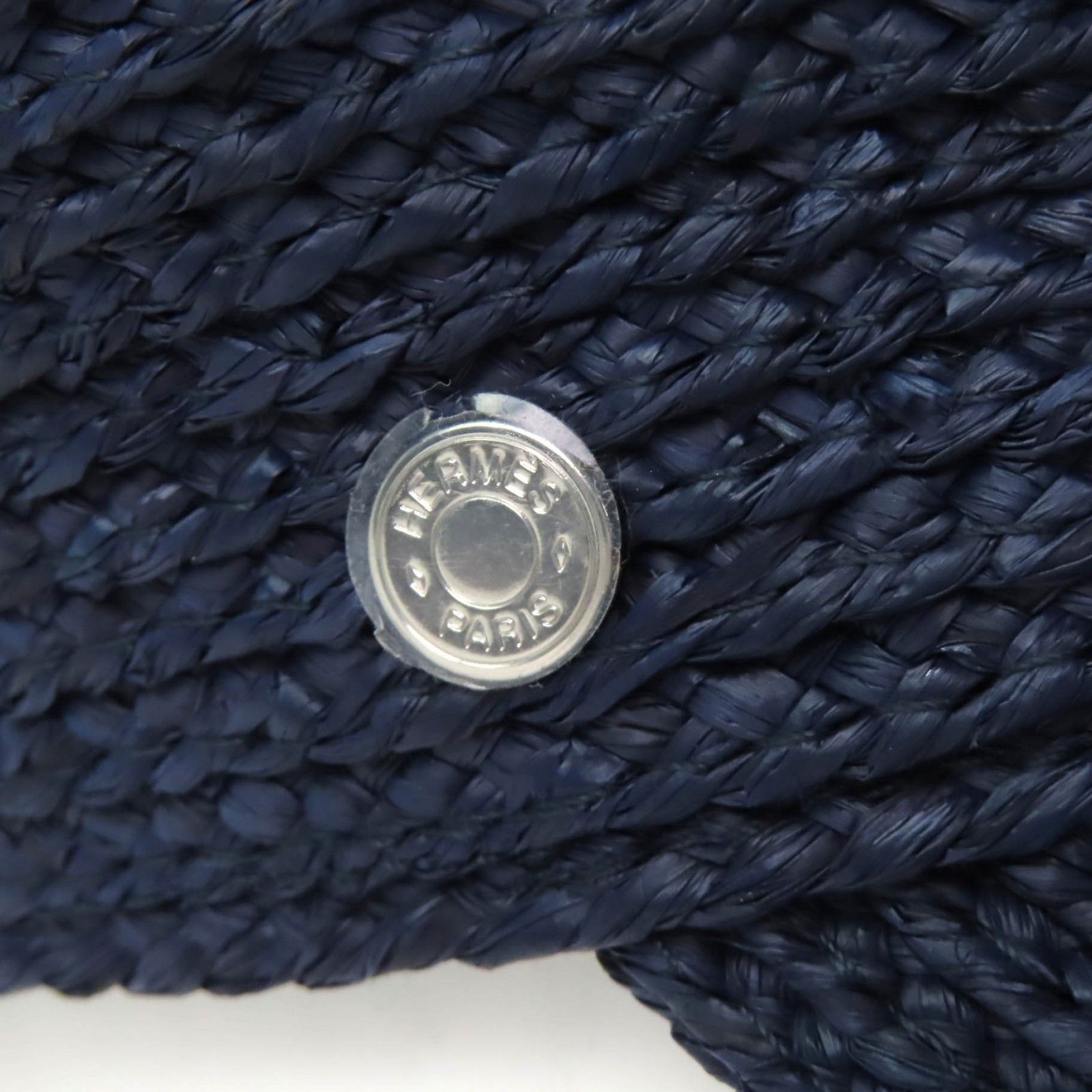 Hermes Hermès Casquette Garate Serie Raffia Hat58 Plant-based Hats DUTY FREE for USA