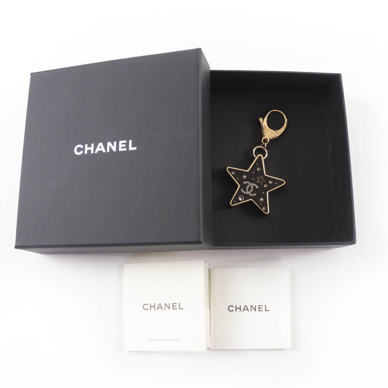 Chanel Chanel CHANEL COCO Mark Star Key Ring Metal Key Chain ABG575 DUTY FREE for USA Size ONE SIZE - 2 Thumbnail