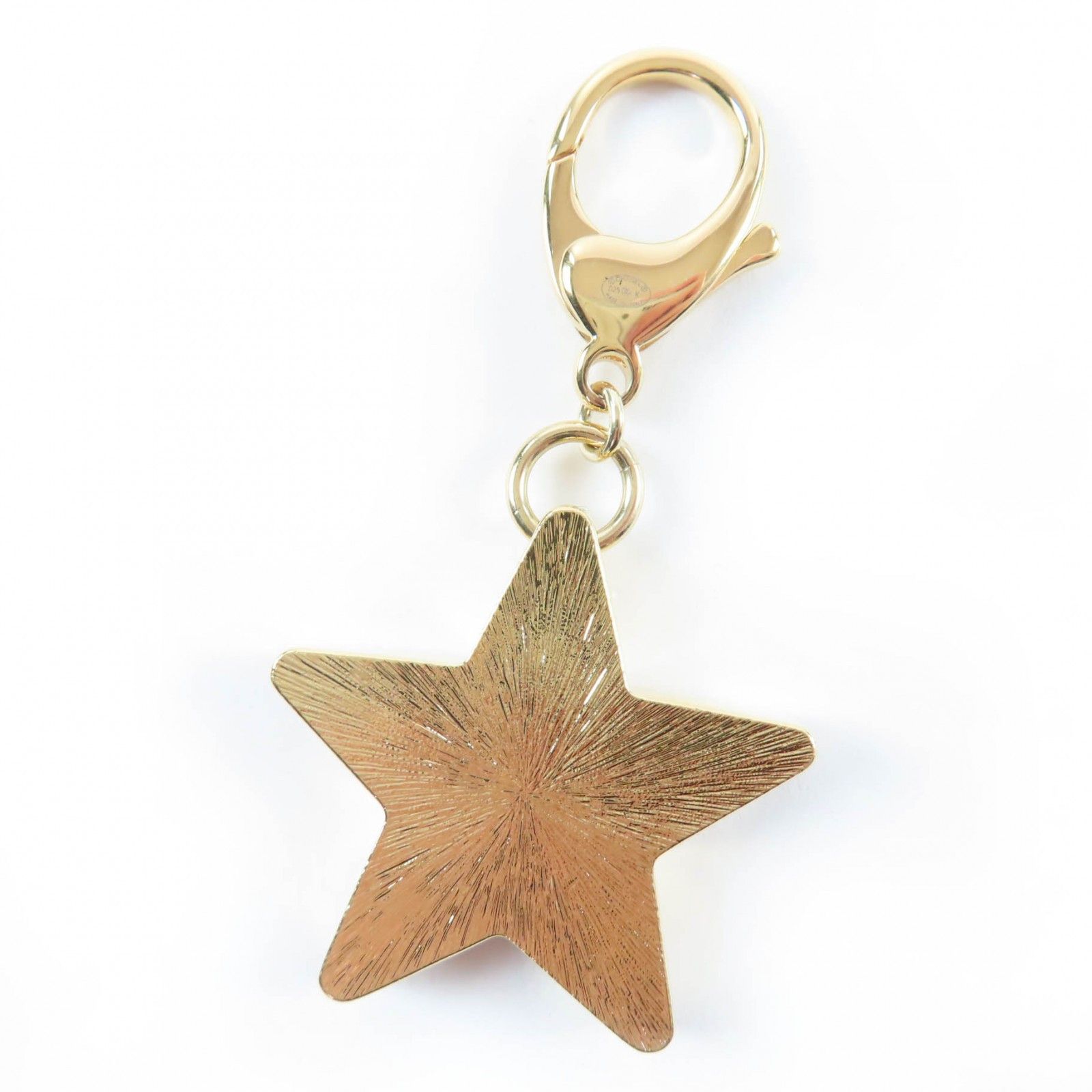 Chanel Chanel CHANEL COCO Mark Star Key Ring Metal Key Chain ABG575 DUTY FREE for USA Size ONE SIZE - 4 Thumbnail