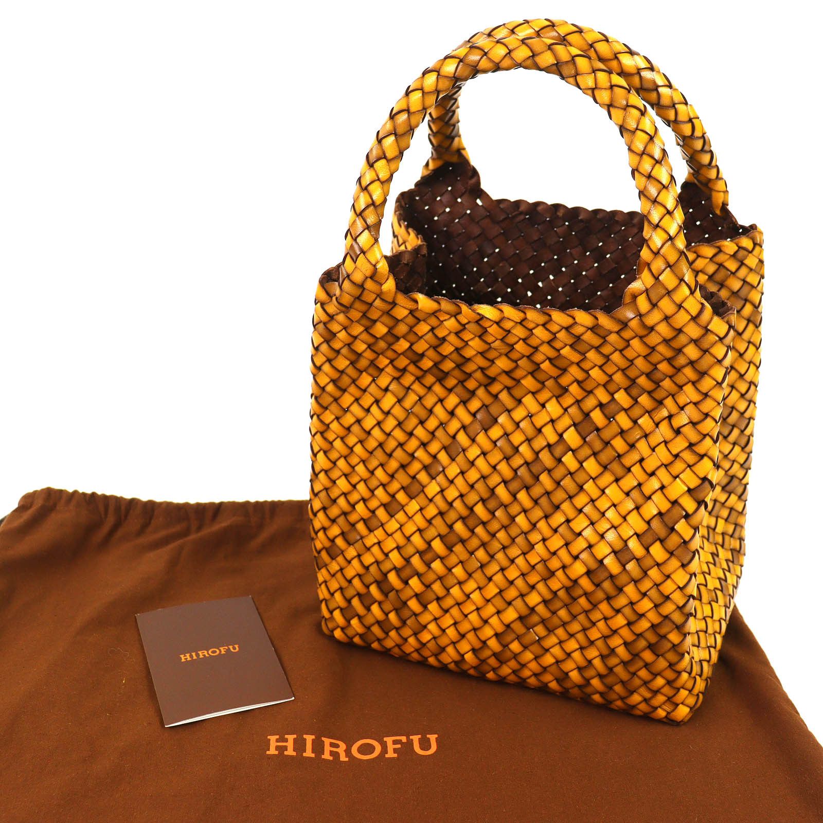 Other Other HIROFU BREZZA Buffalo Braided Leather Handbag Leather Handbag DUTY FREE for USA Size ONE SIZE - 2 Thumbnail