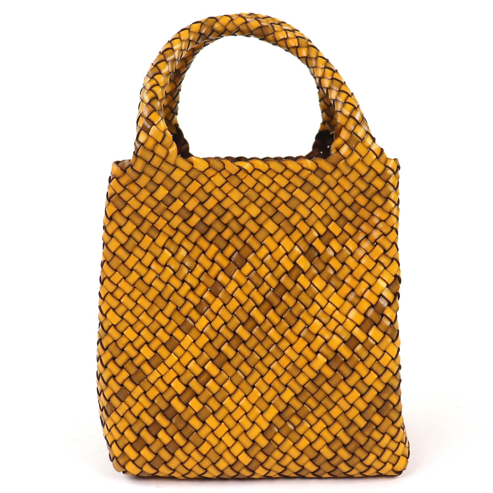Other Other HIROFU BREZZA Buffalo Braided Leather Handbag Leather Handbag DUTY FREE for USA Size ONE SIZE - 3 Thumbnail