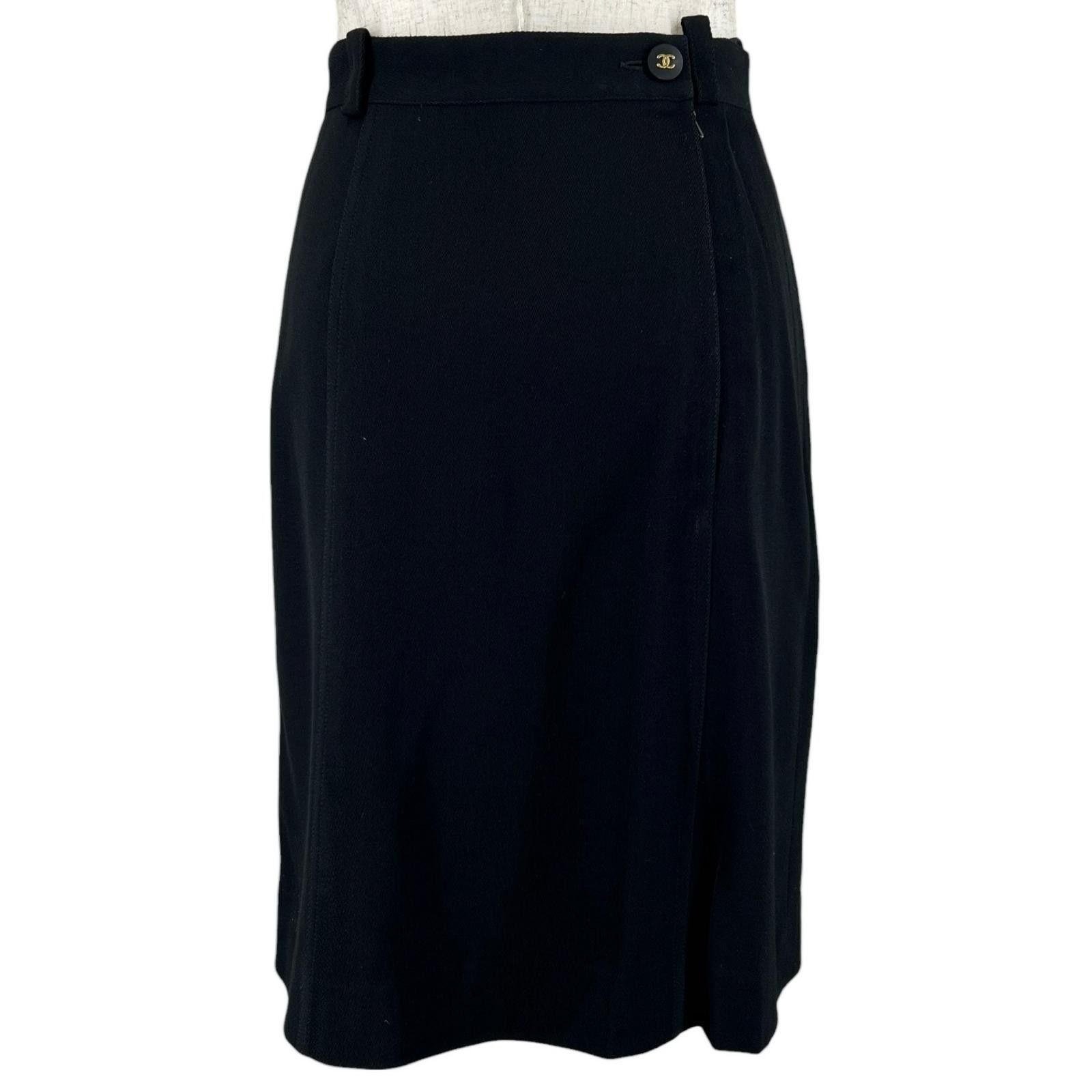 Chanel Chanel CHANEL Wool Skirt Textile Skirts DUTY FREE for USA Size ONE SIZE - 3 Thumbnail