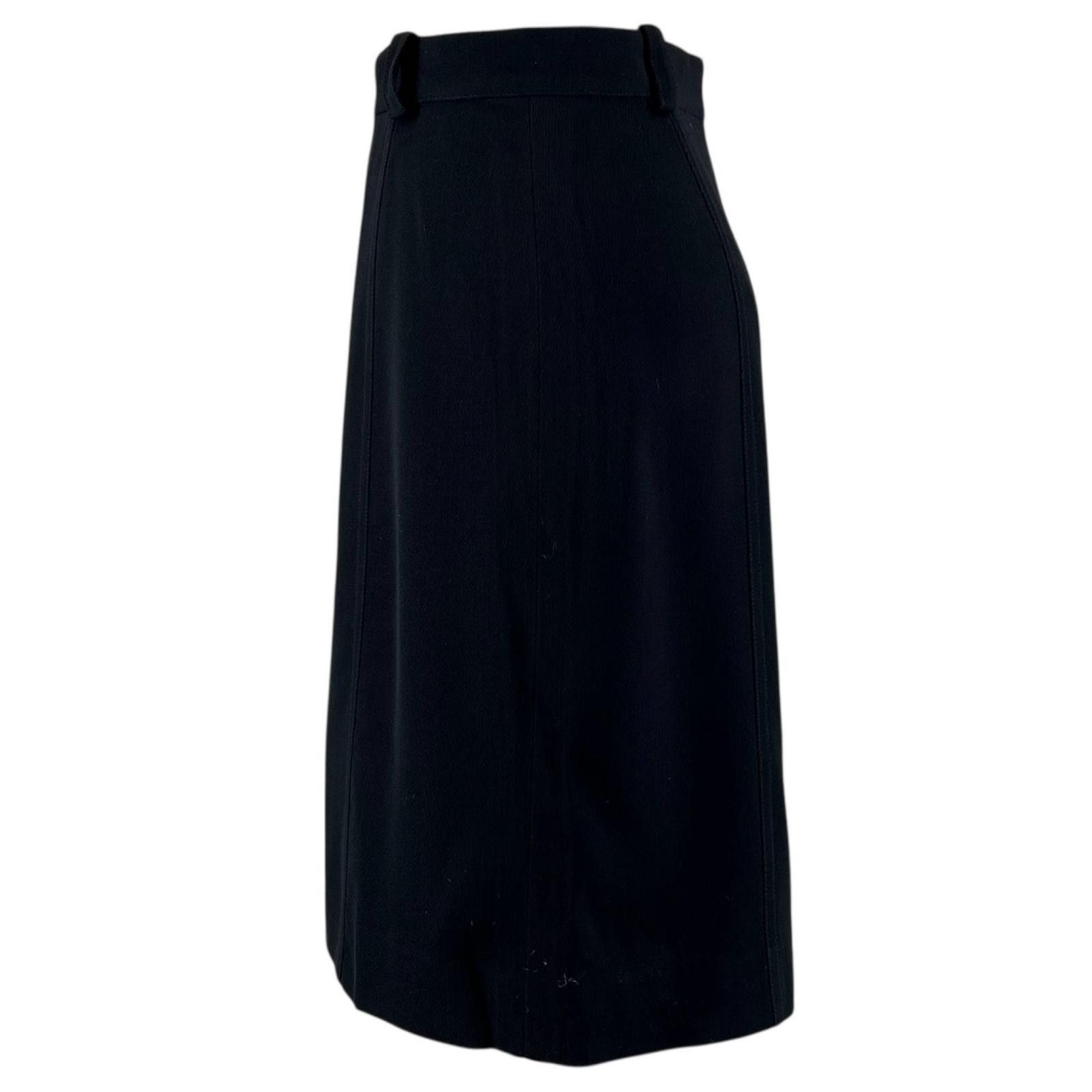 Chanel Chanel CHANEL Wool Skirt Textile Skirts DUTY FREE for USA Size ONE SIZE - 2 Thumbnail