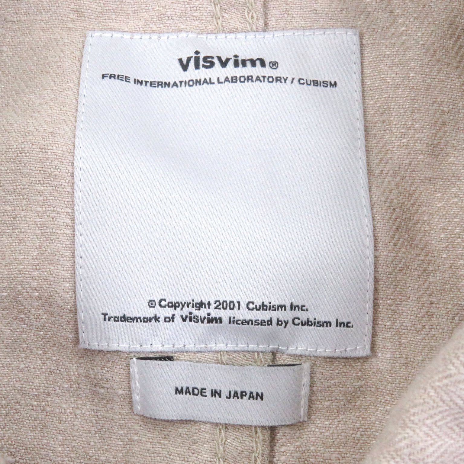 Visvim Visvim VISVIM Herringbone Linen Coat Textile Outerwear DUTY FREE for USA Size ONE SIZE - 7 Thumbnail
