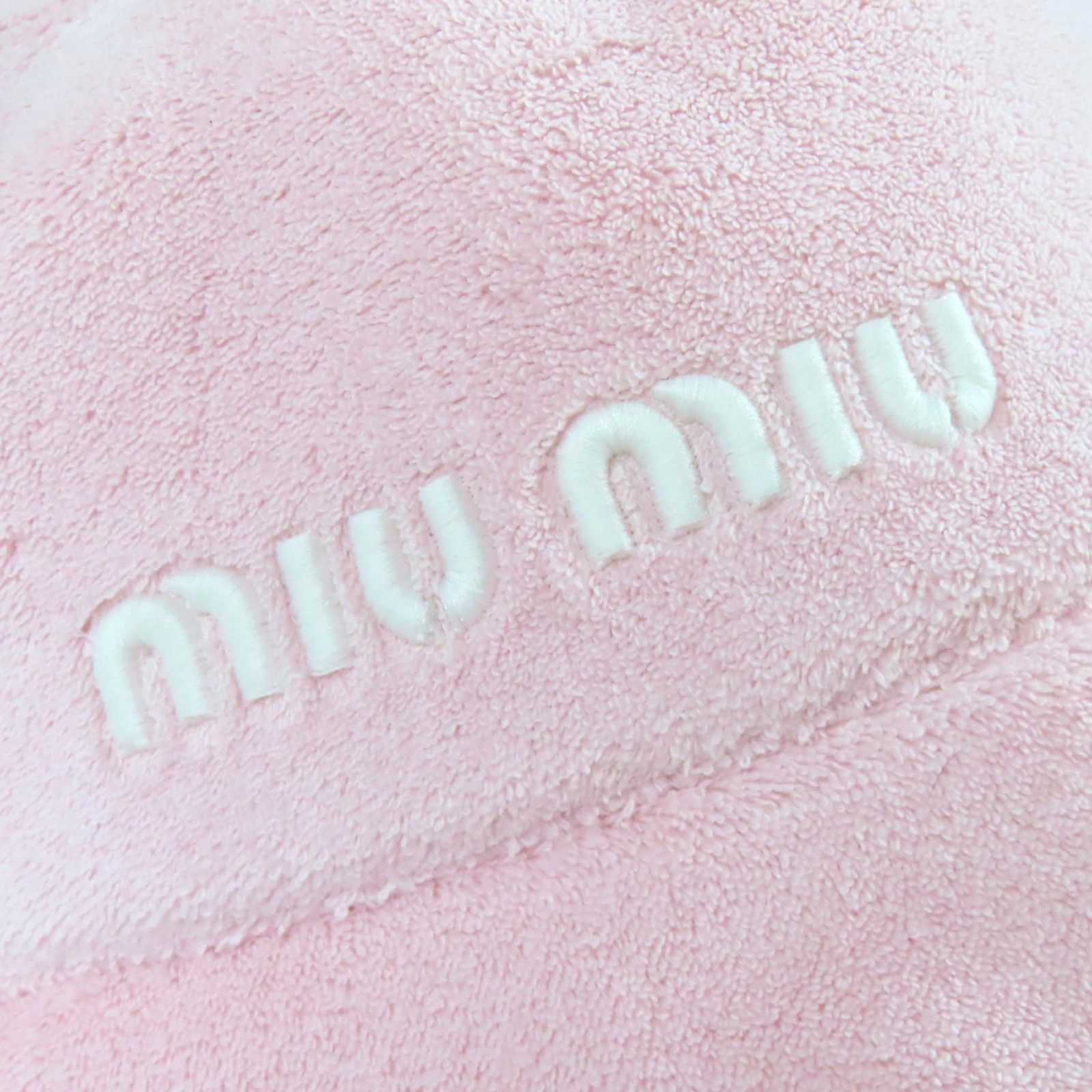 Miu Miu Miu Miu MIUMIU Logo embroidered pile Cotton Bucket Hat Textile Hats 5HC196 DUTY FREE for USA Size ONE SIZE - 7 Thumbnail