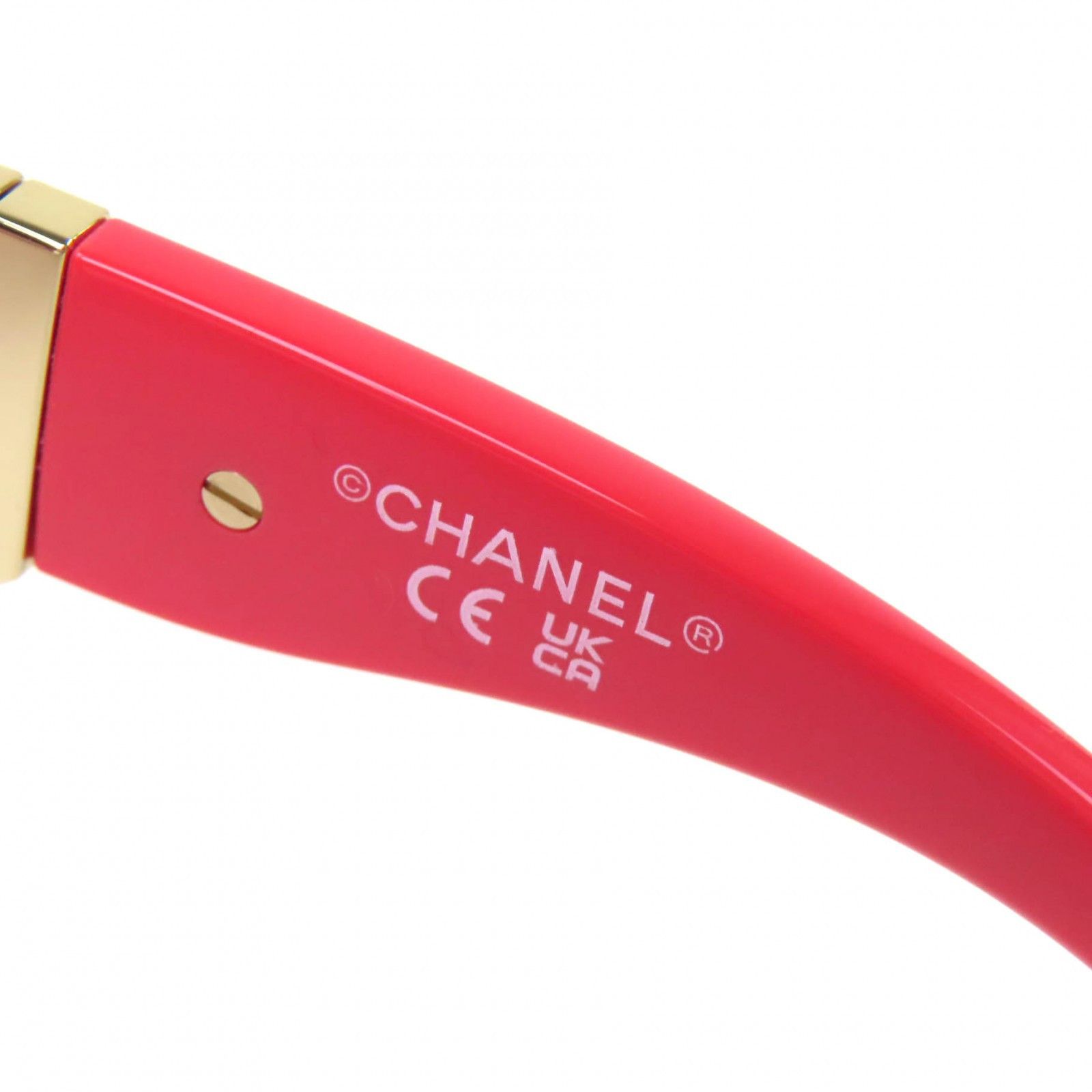 Chanel Chanel CHANEL COCO Mark Matelasse Folding Sunglasses Plastic / Synthetic Sunglasses DUTY FREE for USA Size ONE SIZE - 12 Thumbnail
