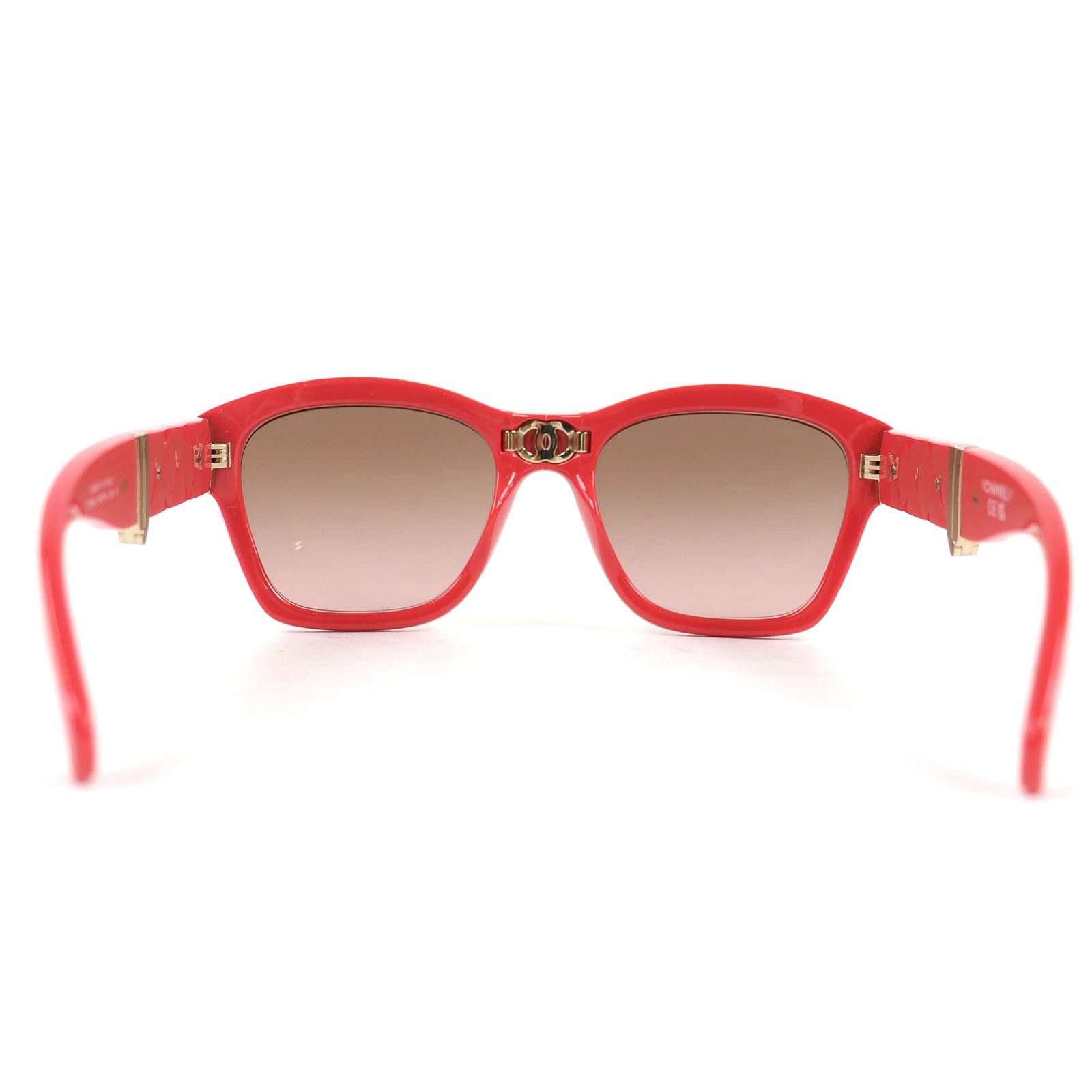 Chanel Chanel CHANEL COCO Mark Matelasse Folding Sunglasses Plastic / Synthetic Sunglasses DUTY FREE for USA Size ONE SIZE - 6 Thumbnail