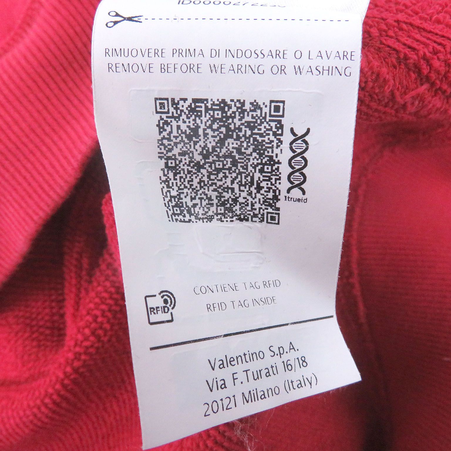 Valentino Valentino Valentino VLTN logo cotton hoodie Textile Sweatshirts & Hoodies DUTY FREE for USA Size ONE SIZE - 10 Thumbnail