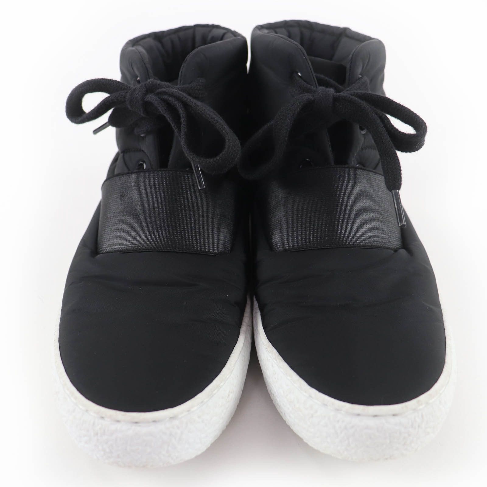Chanel Chanel CHANEL COCO Mark Fabric High Cut Sneakers Textile Shoes G31715 DUTY FREE for USA Size ONE SIZE - 3 Thumbnail