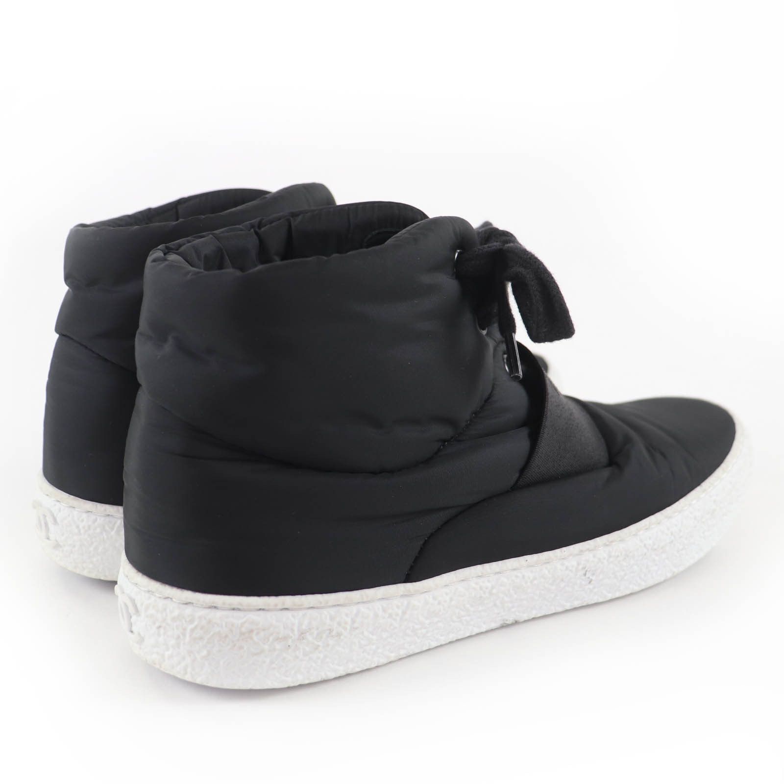 Chanel Chanel CHANEL COCO Mark Fabric High Cut Sneakers Textile Shoes G31715 DUTY FREE for USA Size ONE SIZE - 2 Thumbnail