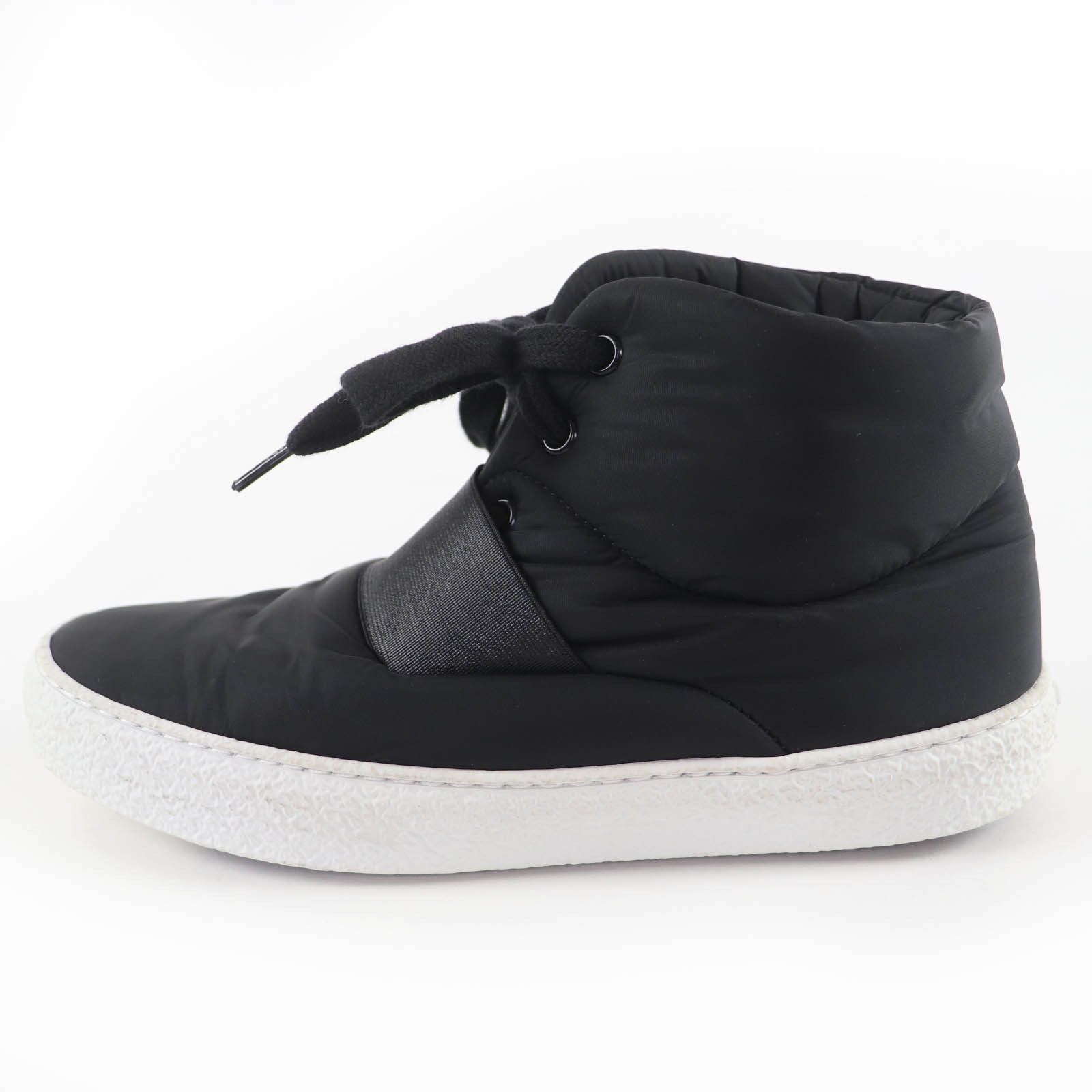Chanel Chanel CHANEL COCO Mark Fabric High Cut Sneakers Textile Shoes G31715 DUTY FREE for USA Size ONE SIZE - 4 Thumbnail