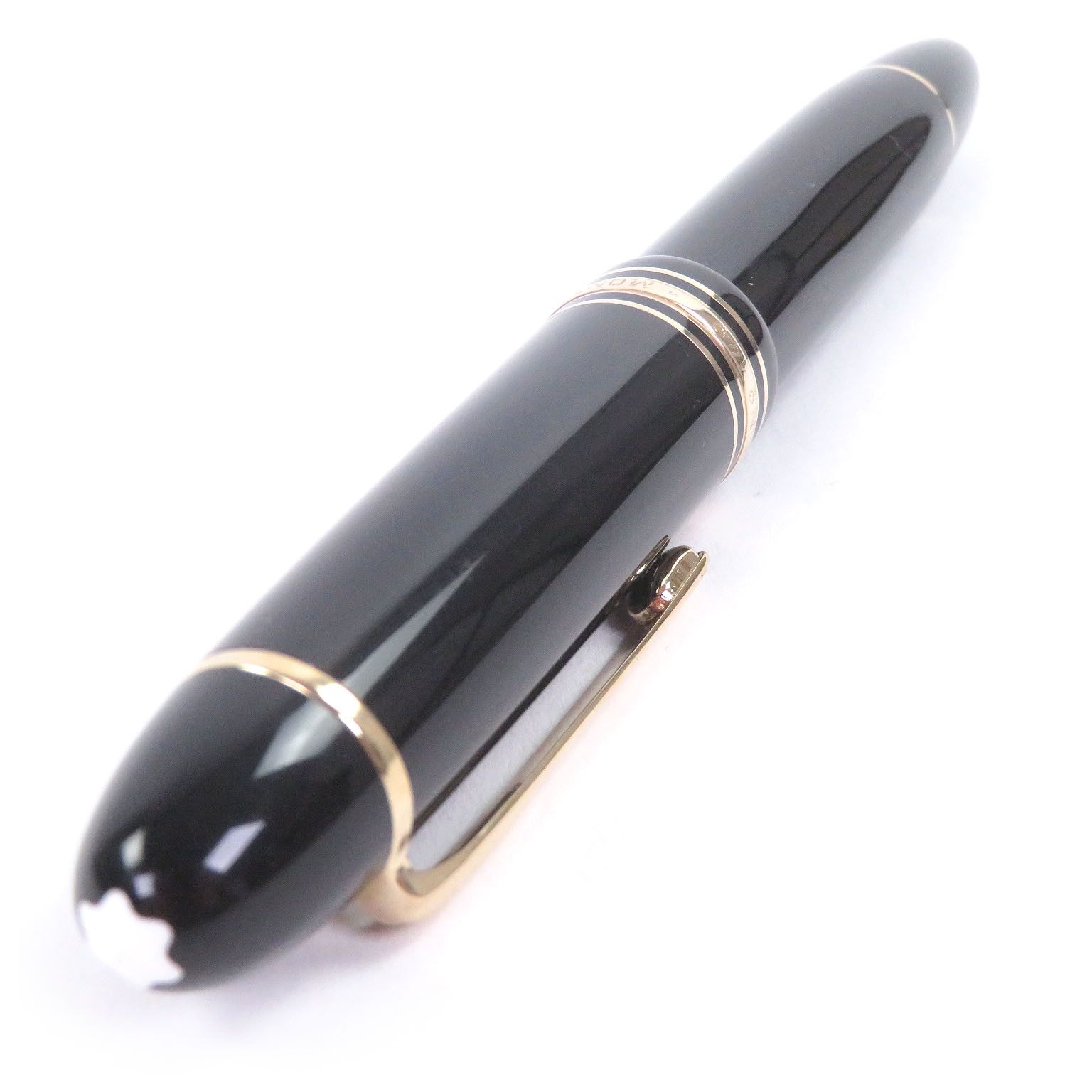 Montblanc Montblanc MONTBLANC Meisterstück Au750 Fountain Pen Precious Metal Pen DUTY FREE for USA Size ONE SIZE - 3 Thumbnail