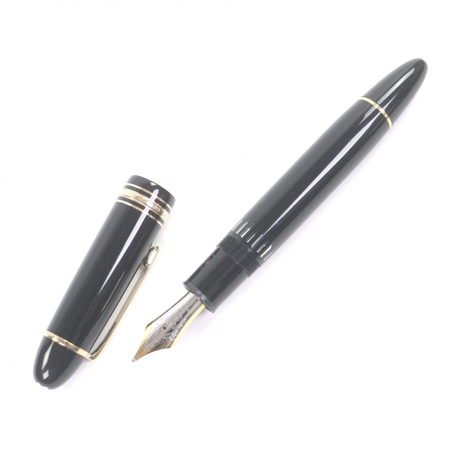 Montblanc Montblanc MONTBLANC Meisterstück Au750 Fountain Pen Precious Metal Pen DUTY FREE for USA Size ONE SIZE - 2 Thumbnail