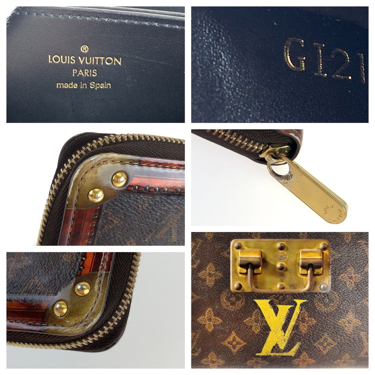 Louis Vuitton Louis Vuitton Louis Vuitton Zippy Wallet Monogram Long Wallet Textile Long Wallet M52746 DUTY FREE for USA Size ONE SIZE - 8 Thumbnail