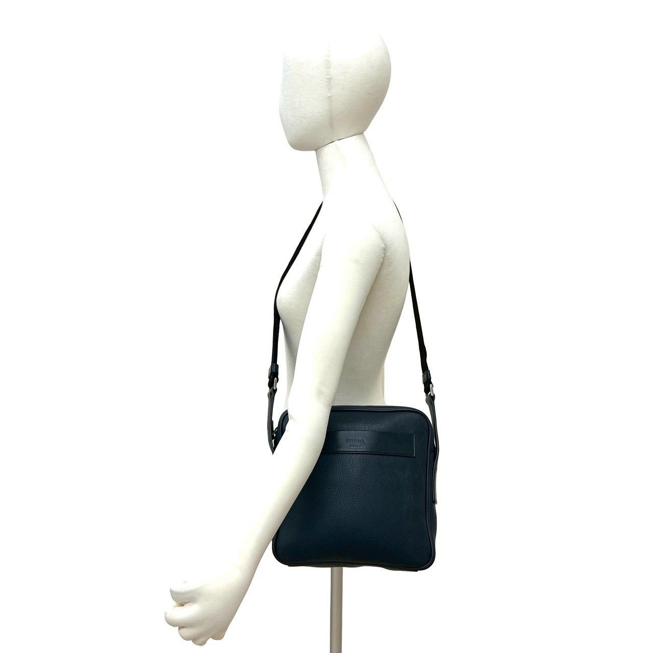 Prada Prada Prada Nylon Leather Shoulder Bag Textile Shoulder Bag DUTY FREE for USA Size ONE SIZE - 3 Thumbnail