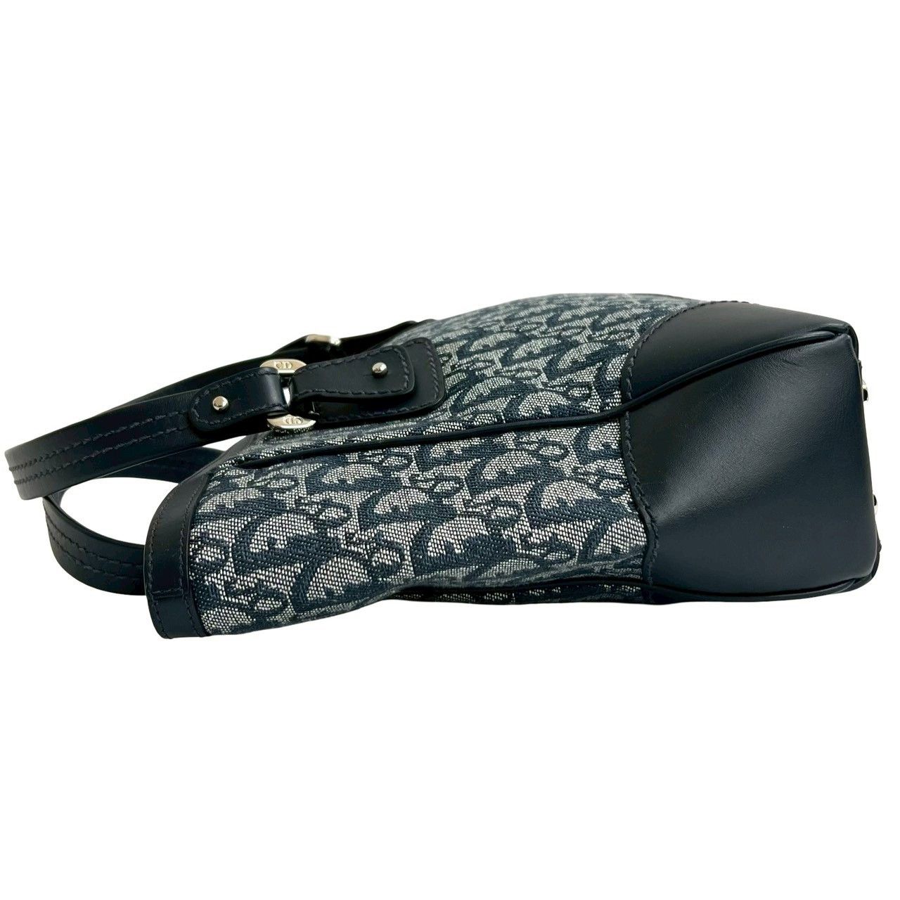 Dior Dior Christian Dior Trotter Canvas Leather Handbag Textile Handbag DUTY FREE for USA Size ONE SIZE - 6 Thumbnail