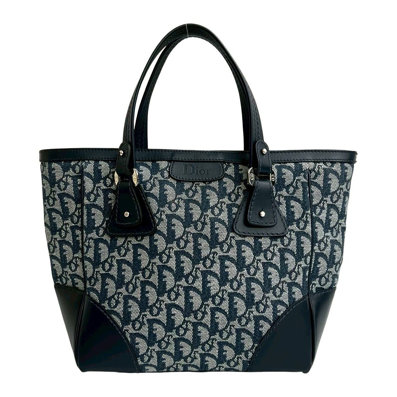 Dior Dior Christian Dior Trotter Canvas Leather Handbag Textile Handbag DUTY FREE for USA Size ONE SIZE - 2 Thumbnail