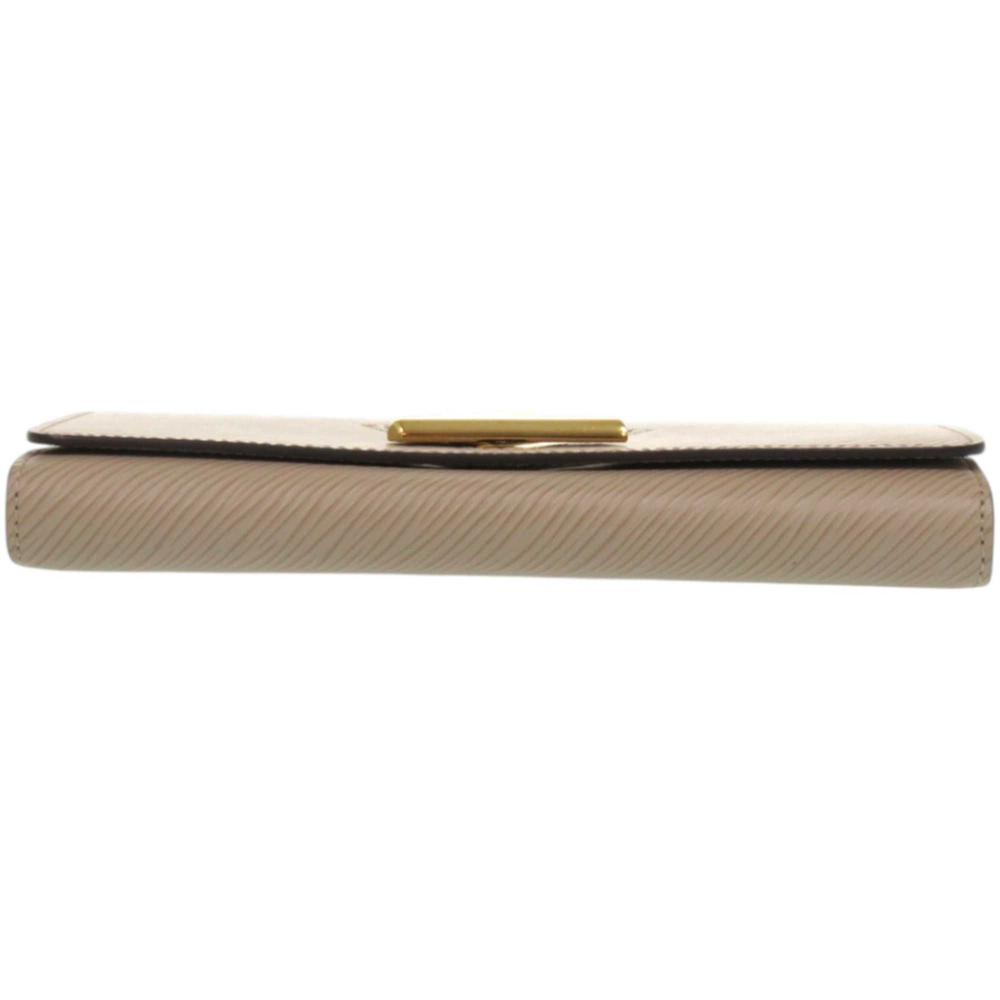 Louis Vuitton Excellent condition Louis Vuitton Portefeuille Twist Epi M67510 leather beige bifold wallet LV 0324LOUIS VUITTON Size ONE SIZE - 4 Thumbnail