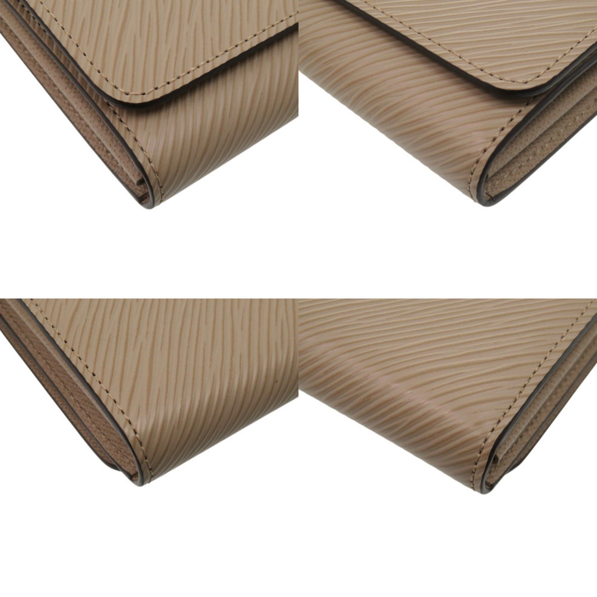 Louis Vuitton Excellent condition Louis Vuitton Portefeuille Twist Epi M67510 leather beige bifold wallet LV 0324LOUIS VUITTON Size ONE SIZE - 5 Thumbnail