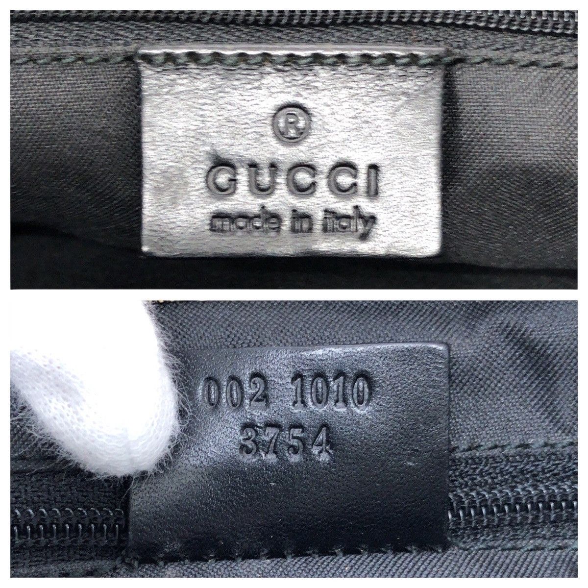 Gucci Gucci Gucci Bamboo GG Canvas Tote Bag Textile Tote Bag 002 1010 DUTY FREE for USA Size ONE SIZE - 4 Thumbnail