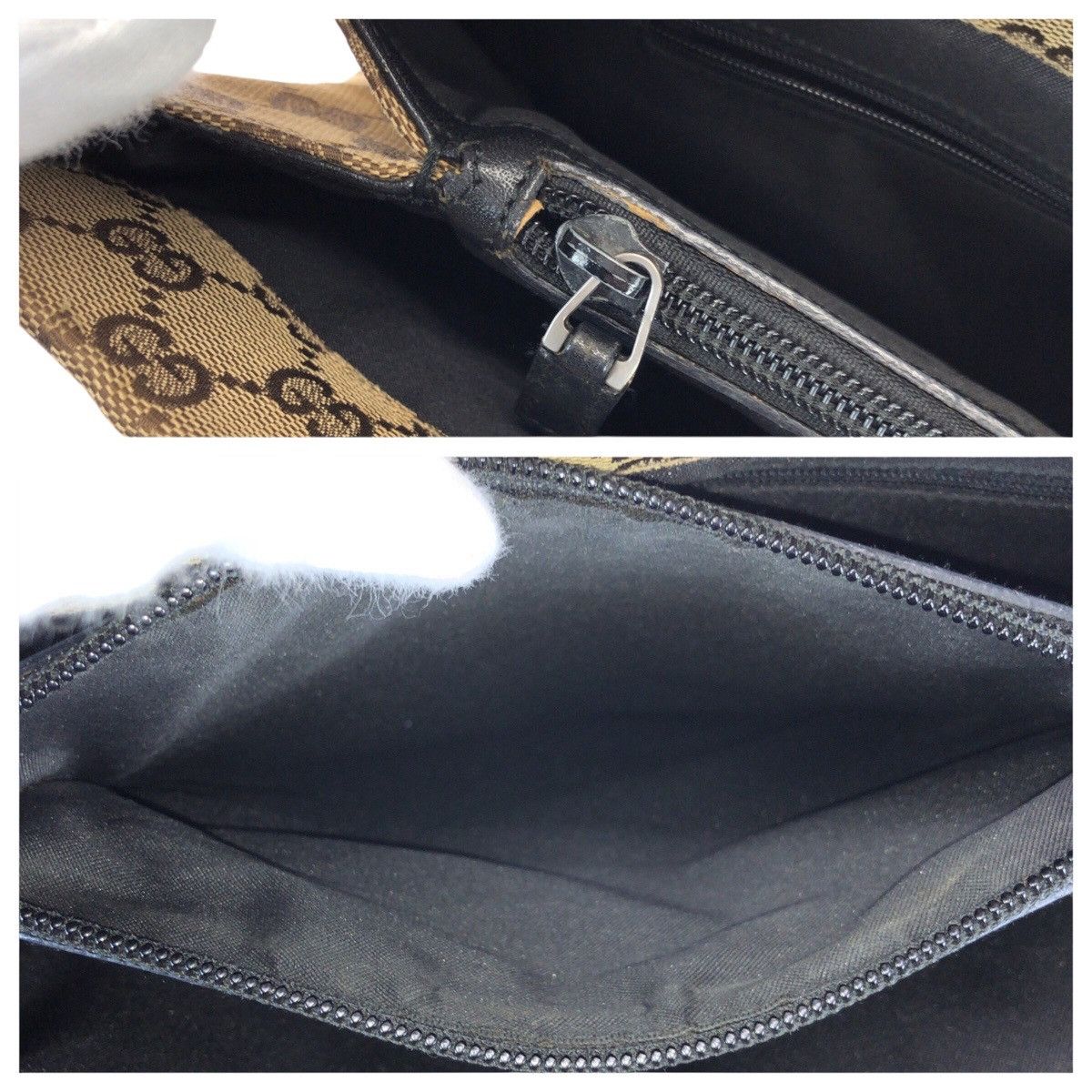 Gucci Gucci Gucci Bamboo GG Canvas Tote Bag Textile Tote Bag 002 1010 DUTY FREE for USA Size ONE SIZE - 6 Thumbnail