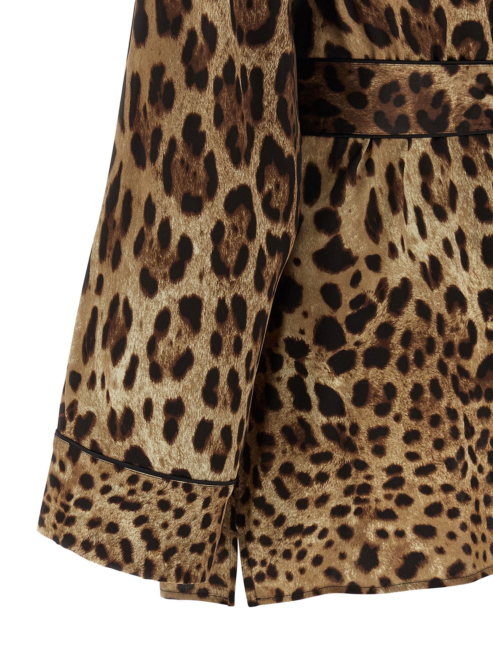 Dolce & Gabbana 'Leopardo' pajama shirt Size L / US 10 / IT 46 - 4 Thumbnail