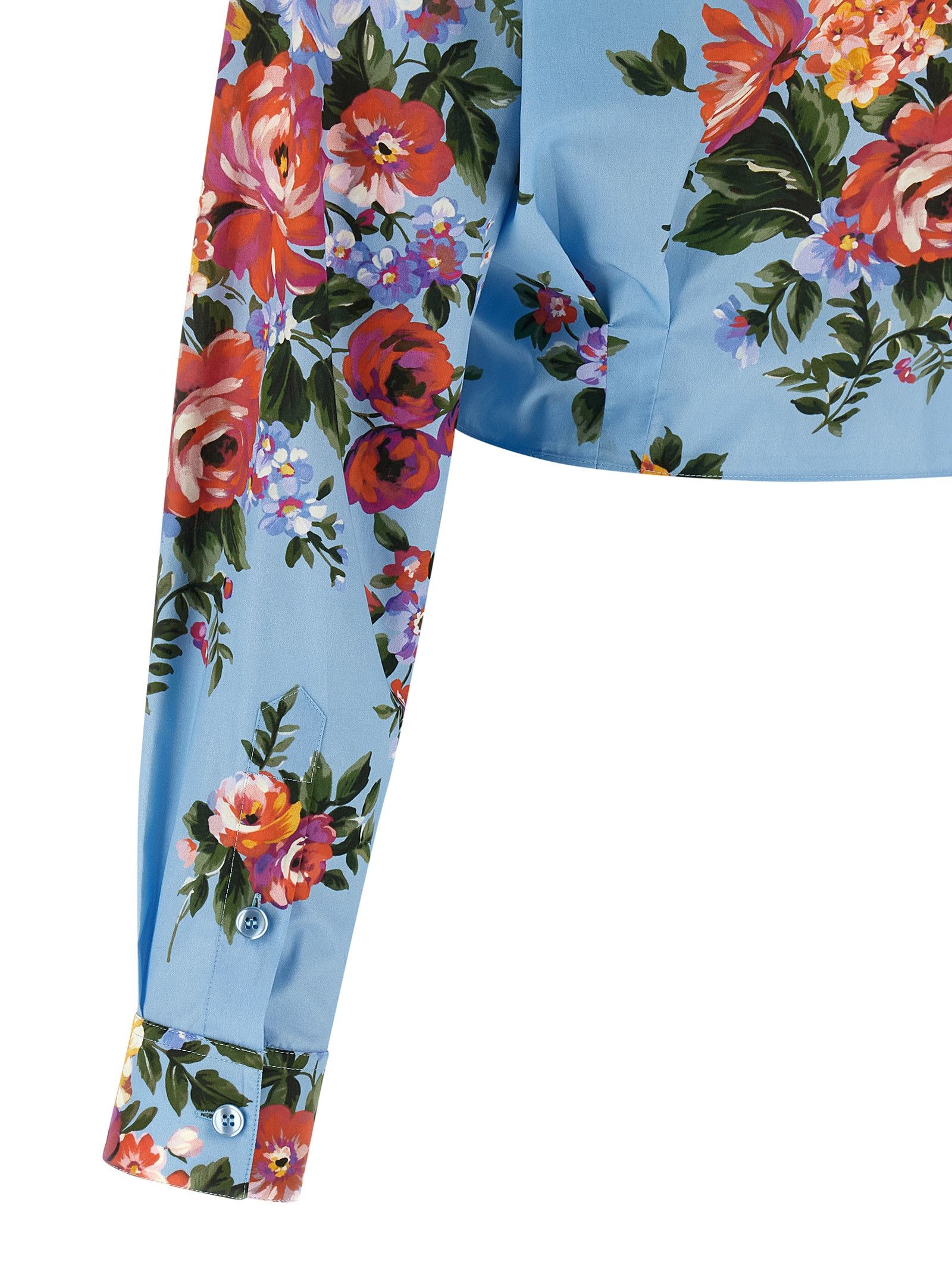 Dolce & Gabbana 'Mazzo di Fiori' shirt Size S / US 4 / IT 40 - 4 Thumbnail