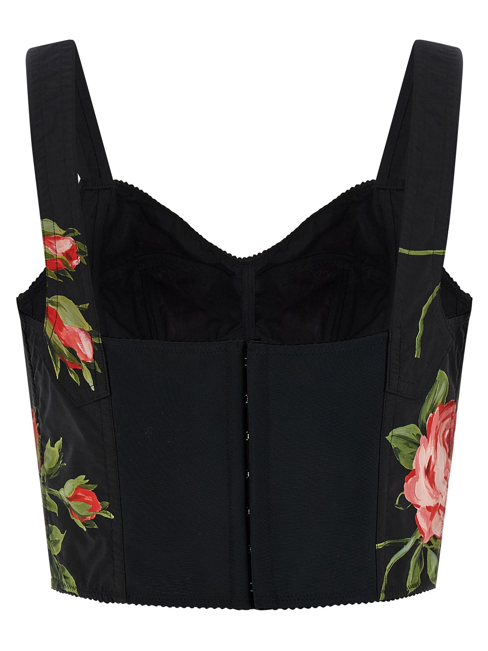 Dolce & Gabbana 'Bouquet Rose' Bustier Top Size S / US 4 / IT 40 - 2 Thumbnail
