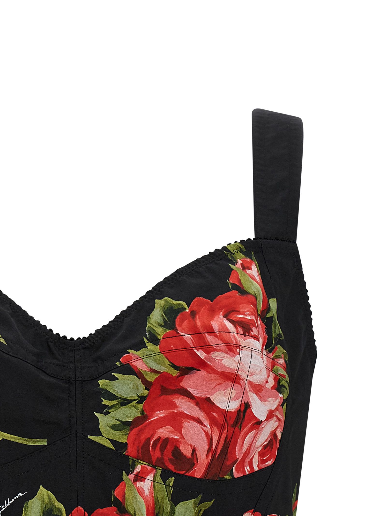 Dolce & Gabbana 'Bouquet Rose' Bustier Top Size S / US 4 / IT 40 - 3 Thumbnail