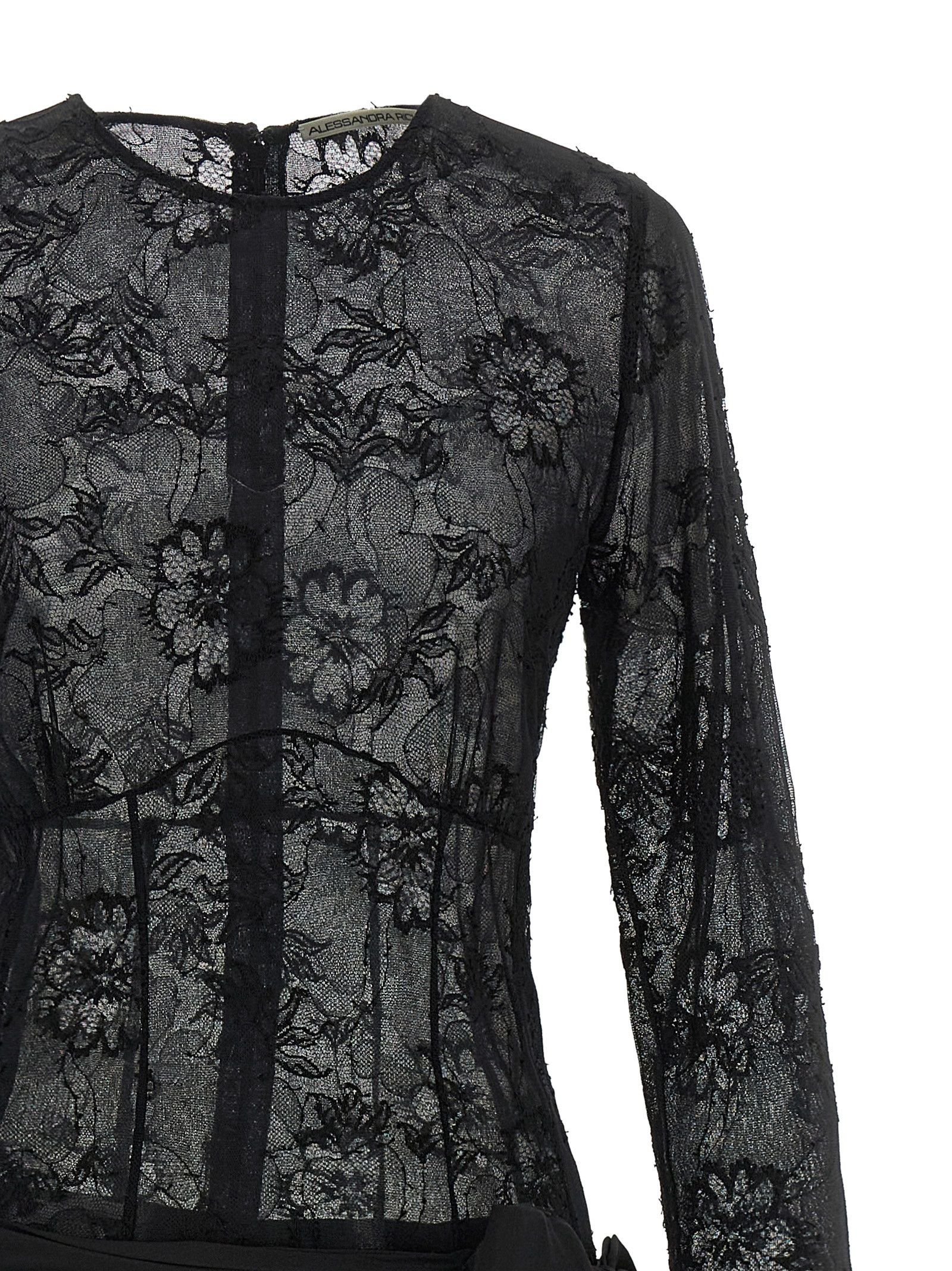 Alessandra Rich 'Lace Bustier' dress Size XS / US 0-2 / IT 36-38 - 3 Thumbnail