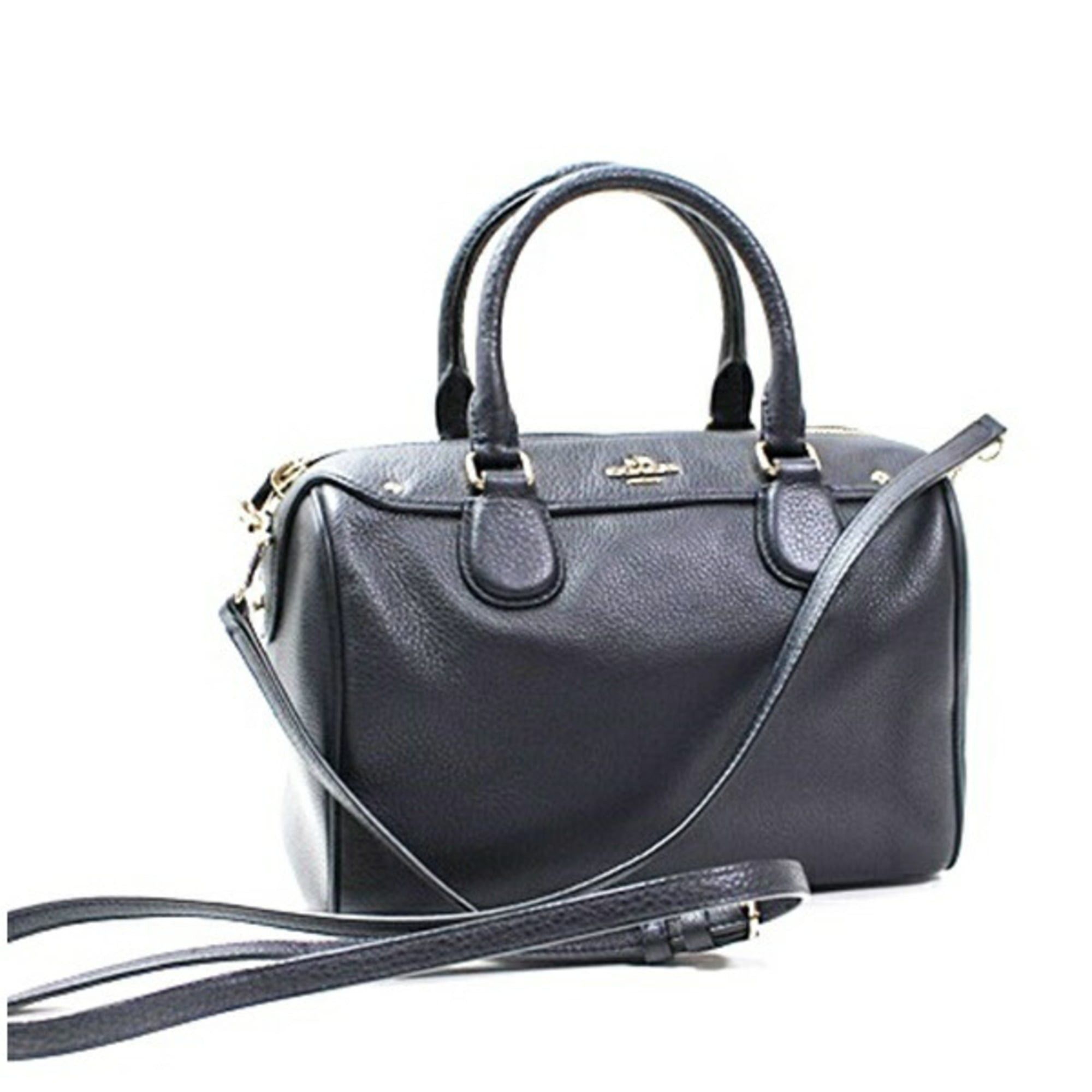 Coach Coach shoulder bag, handbag, PVC and leather, navy, for COACH, women's Size ONE SIZE - 2 Thumbnail