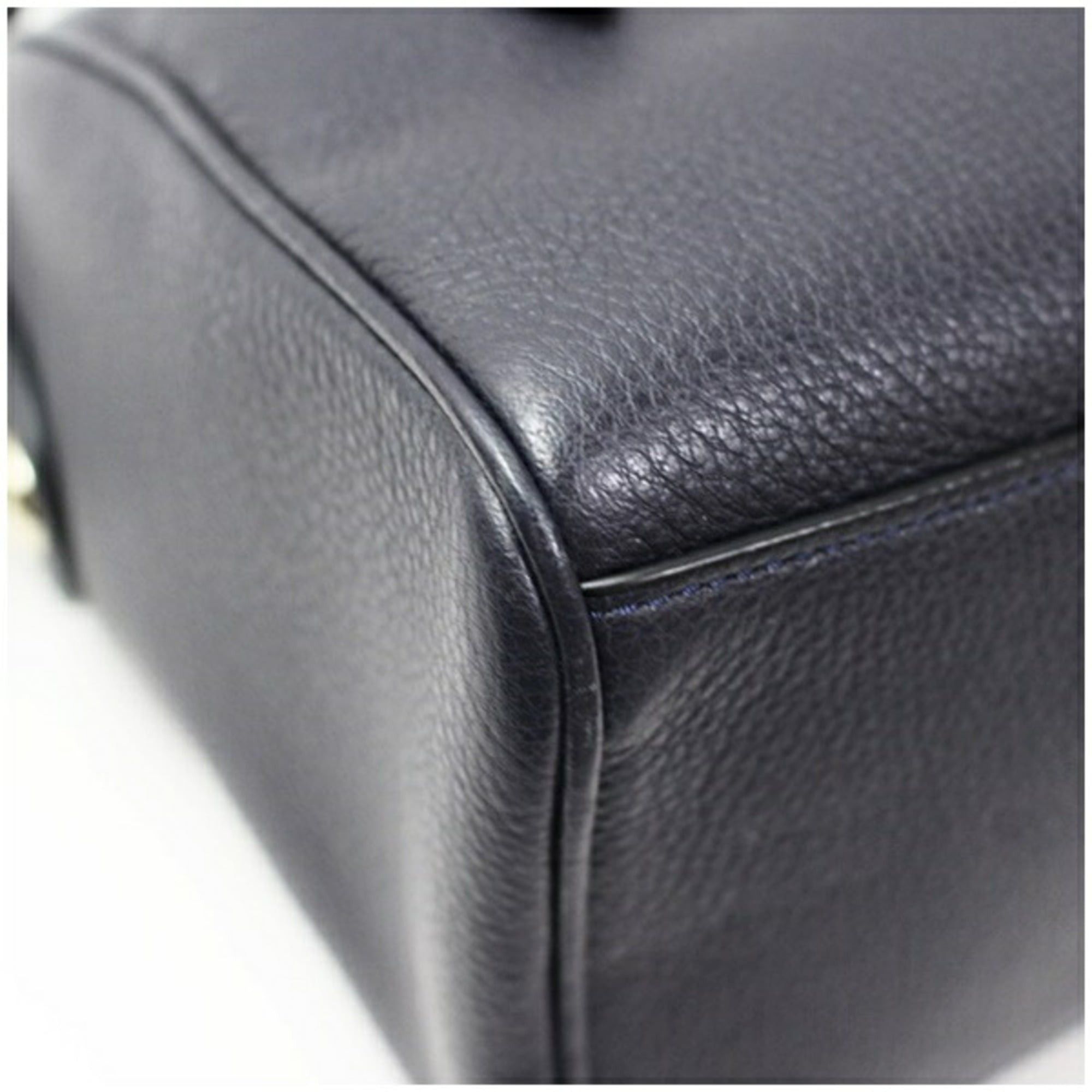Coach Coach shoulder bag, handbag, PVC and leather, navy, for COACH, women's Size ONE SIZE - 7 Thumbnail