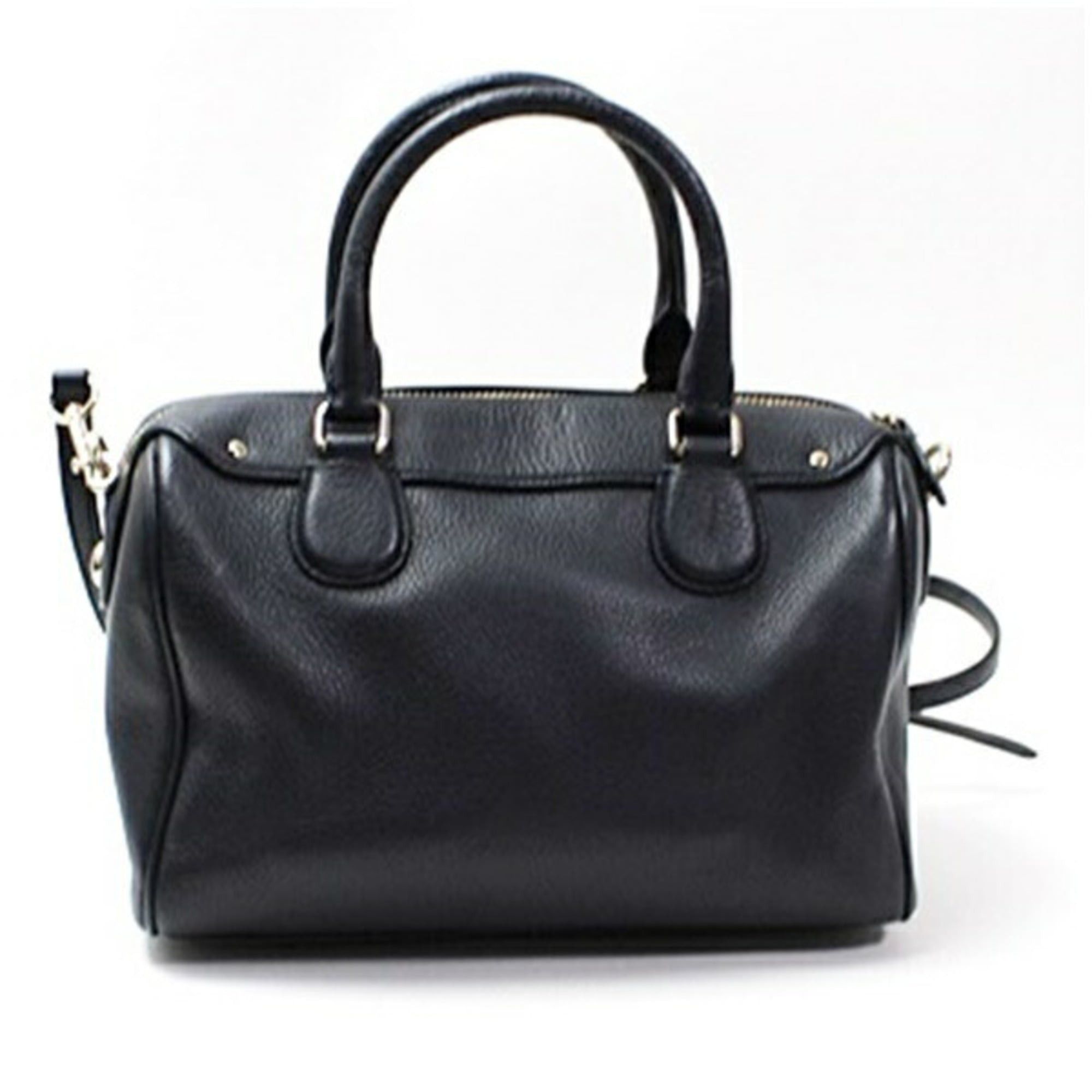 Coach Coach shoulder bag, handbag, PVC and leather, navy, for COACH, women's Size ONE SIZE - 3 Thumbnail