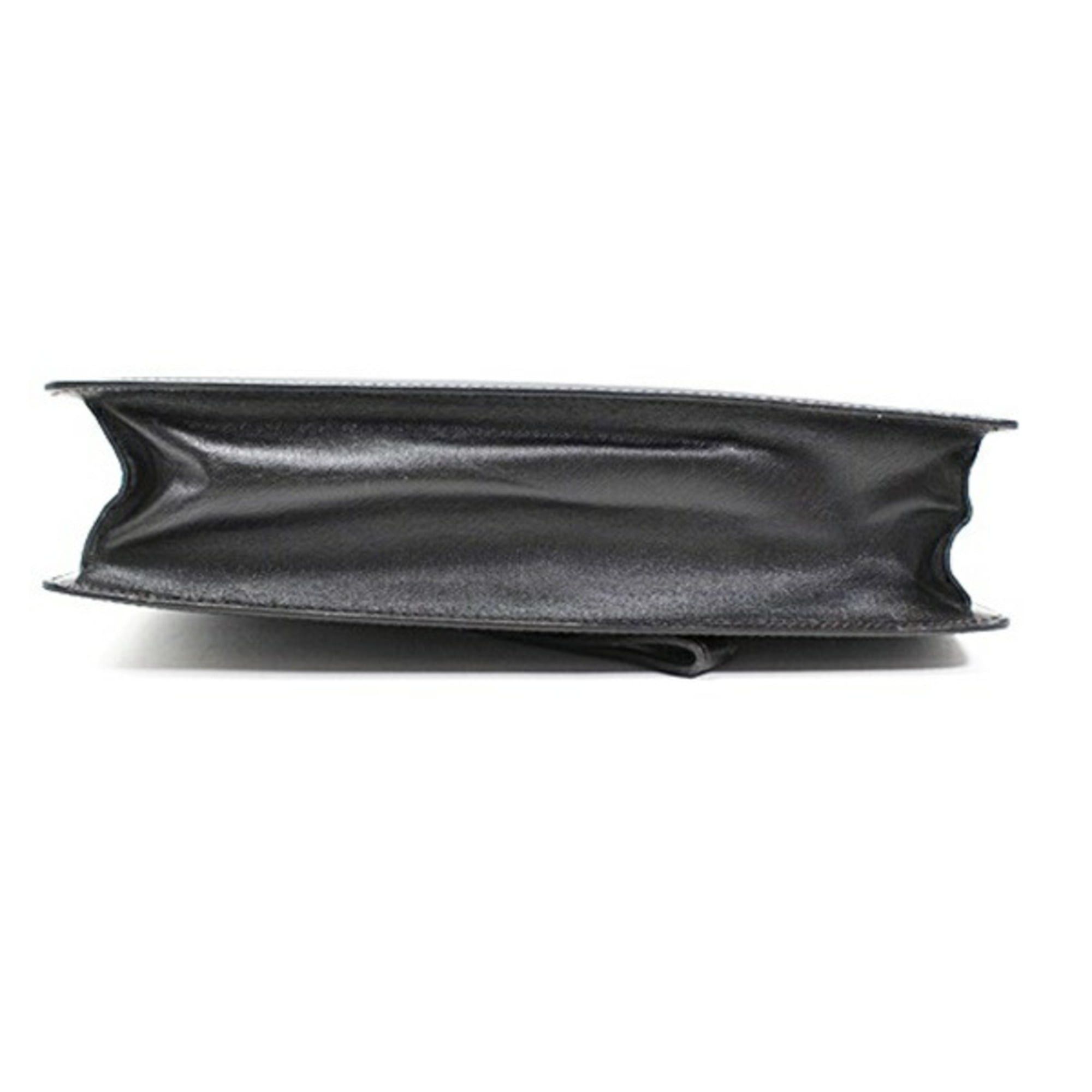 Alfred Dunhill Dunhill men's dark brown leather clutch bag. Size ONE SIZE - 5 Thumbnail
