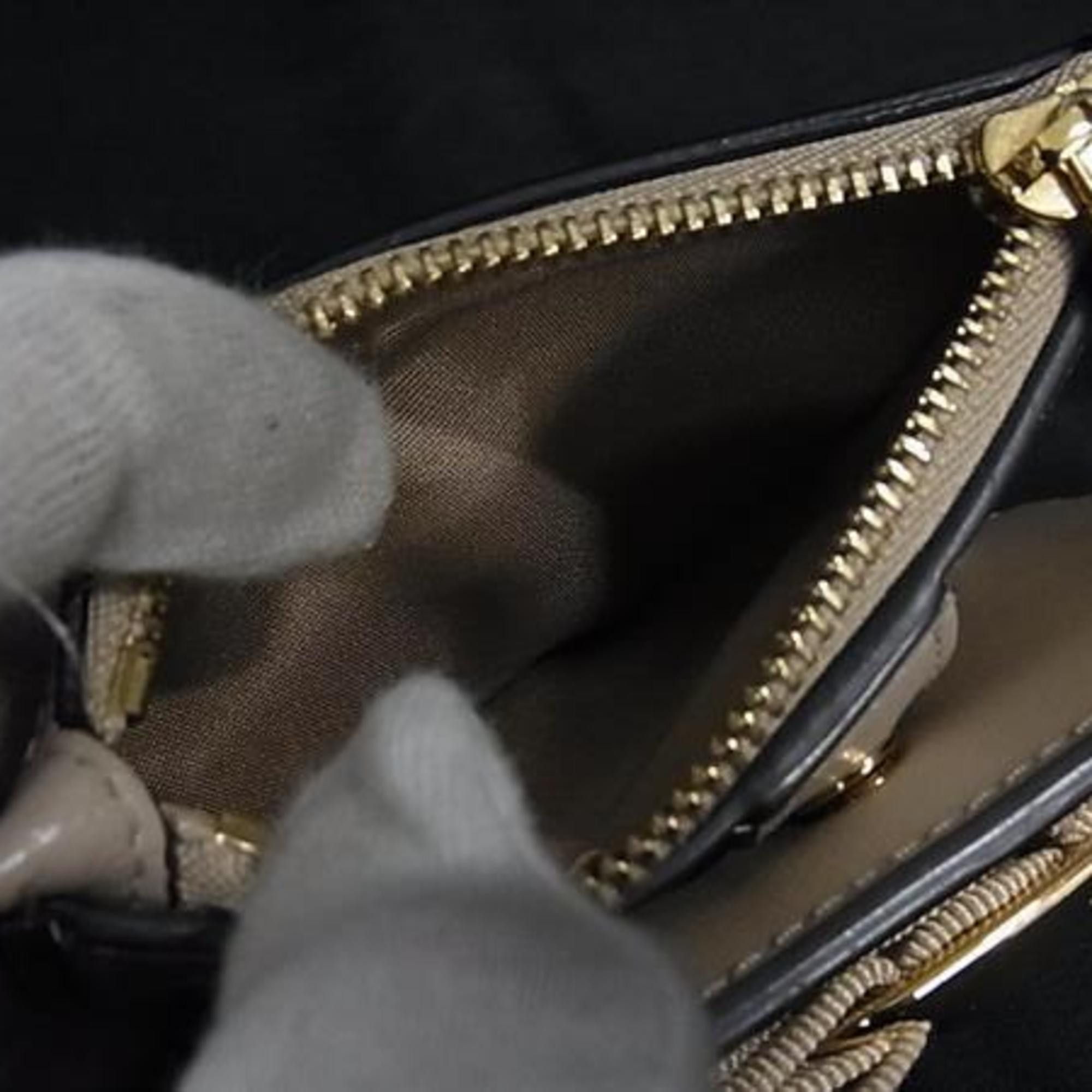 Salvatore Ferragamo Salvatore Ferragamo Vara Ribbon Wallet JP22E009 Beige Leather Women's Bifold Size ONE SIZE - 6 Thumbnail
