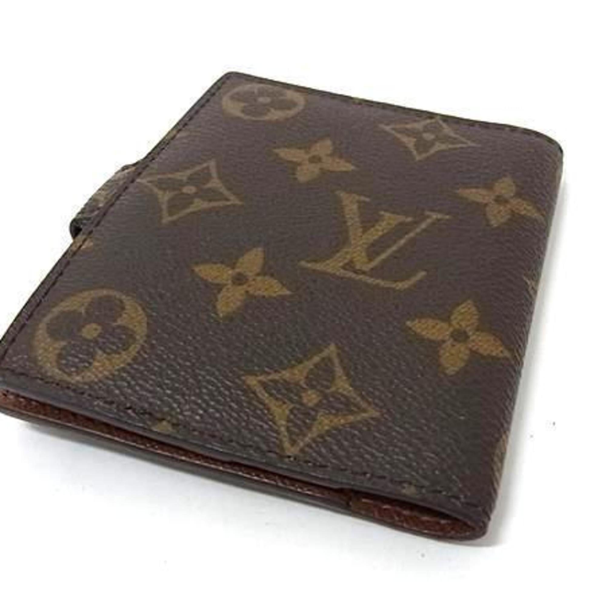 Louis Vuitton LOUIS VUITTON Agenda Mini R20007 Brown Monogram Planner Cover for Men and Women Size ONE SIZE - 3 Thumbnail
