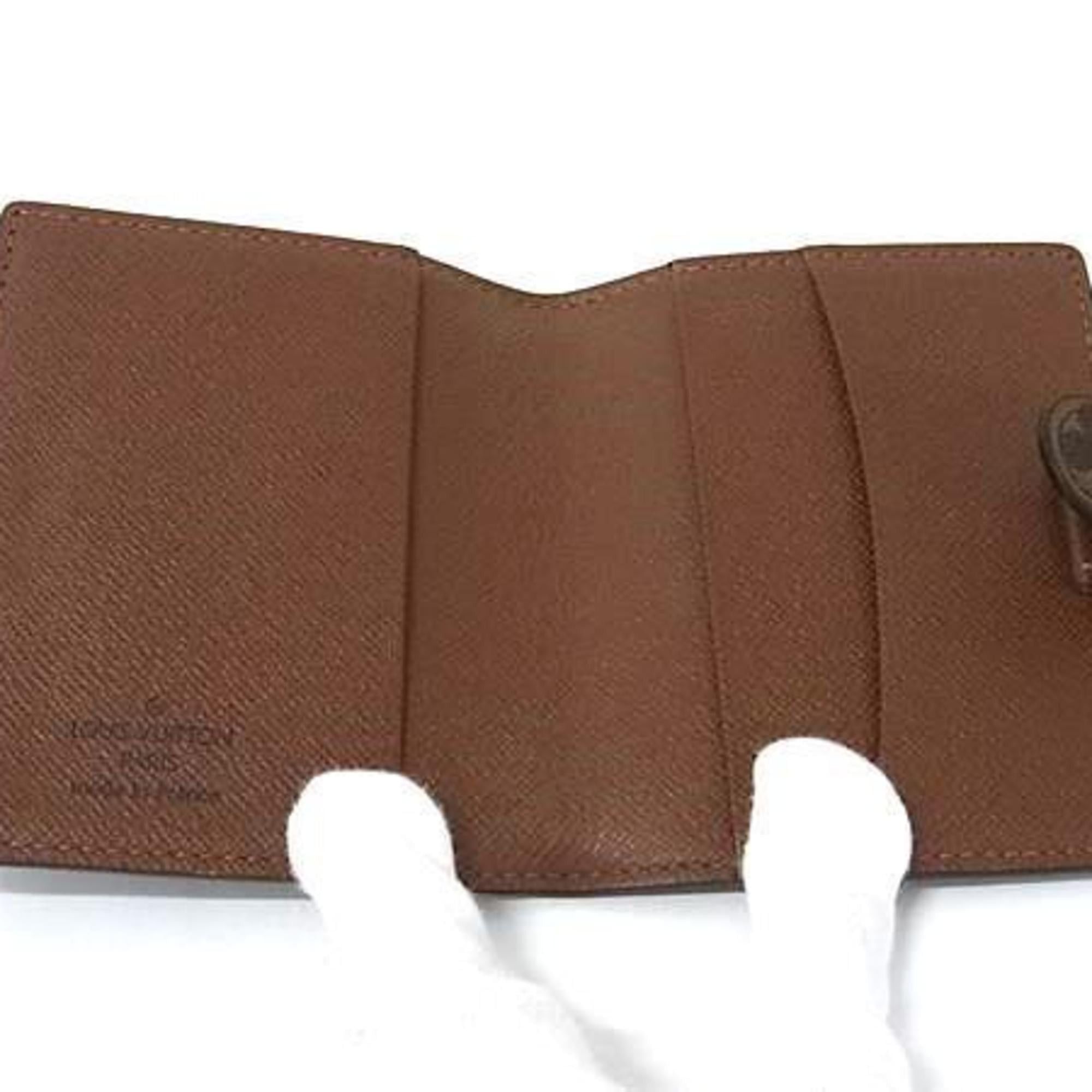 Louis Vuitton LOUIS VUITTON Agenda Mini R20007 Brown Monogram Planner Cover for Men and Women Size ONE SIZE - 4 Thumbnail