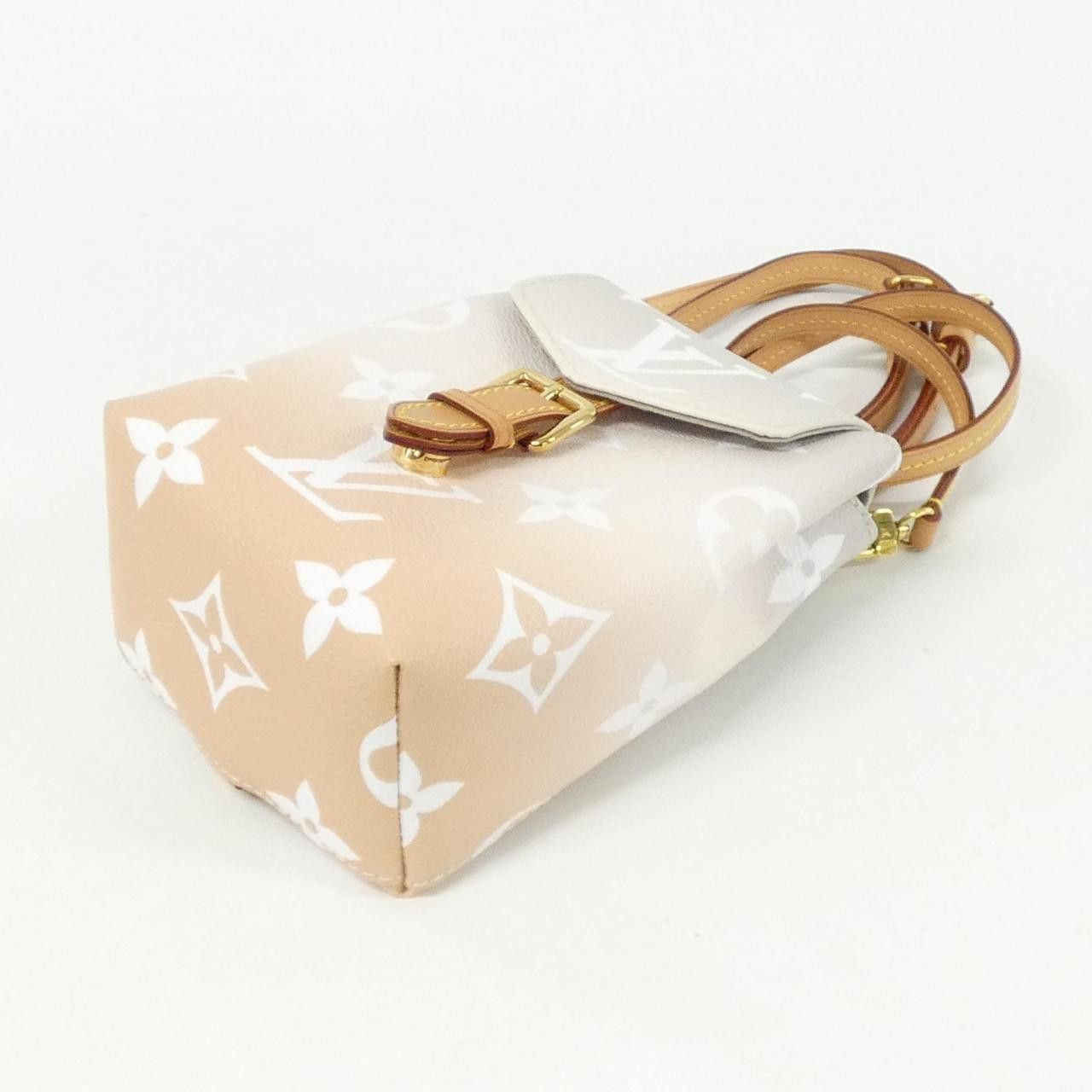 Louis Vuitton Louis Vuitton Louis Vuitton By The Pool Monogram Coated Canvas Backpack Textile Backpack M45764 DUTY FREE for USA Size ONE SIZE - 3 Thumbnail