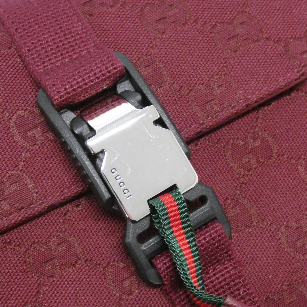 Gucci Gucci Gucci Original GG Canvas Shoulder Bag Leather Shoulder Bag 802100 FADUT DUTY FREE for USA Size ONE SIZE - 4 Thumbnail