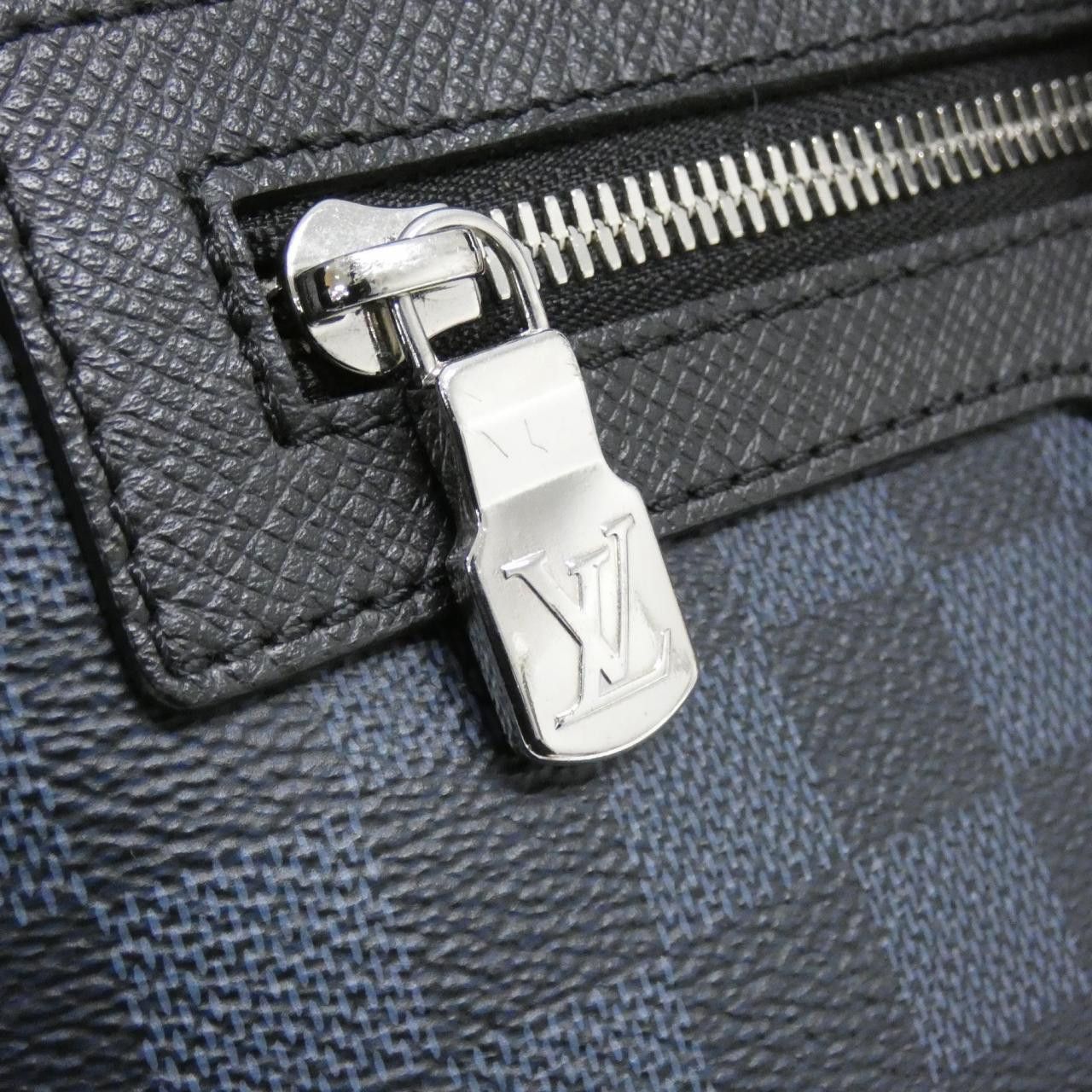 Louis Vuitton Louis Vuitton Louis Vuitton Match Point Damier Cobalt Coated Canvas Backpack Textile Backpack N40009 DUTY FREE for USA Size ONE SIZE - 5 Thumbnail