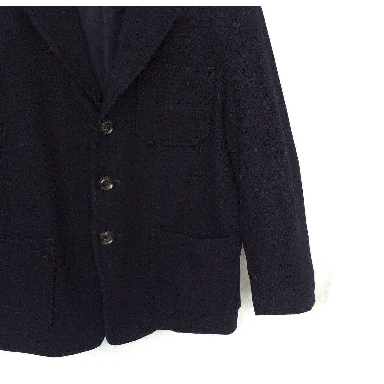 Vintage Ys Yohji Yamamoto Wool Blazer Jacket Buttom 23:5x28