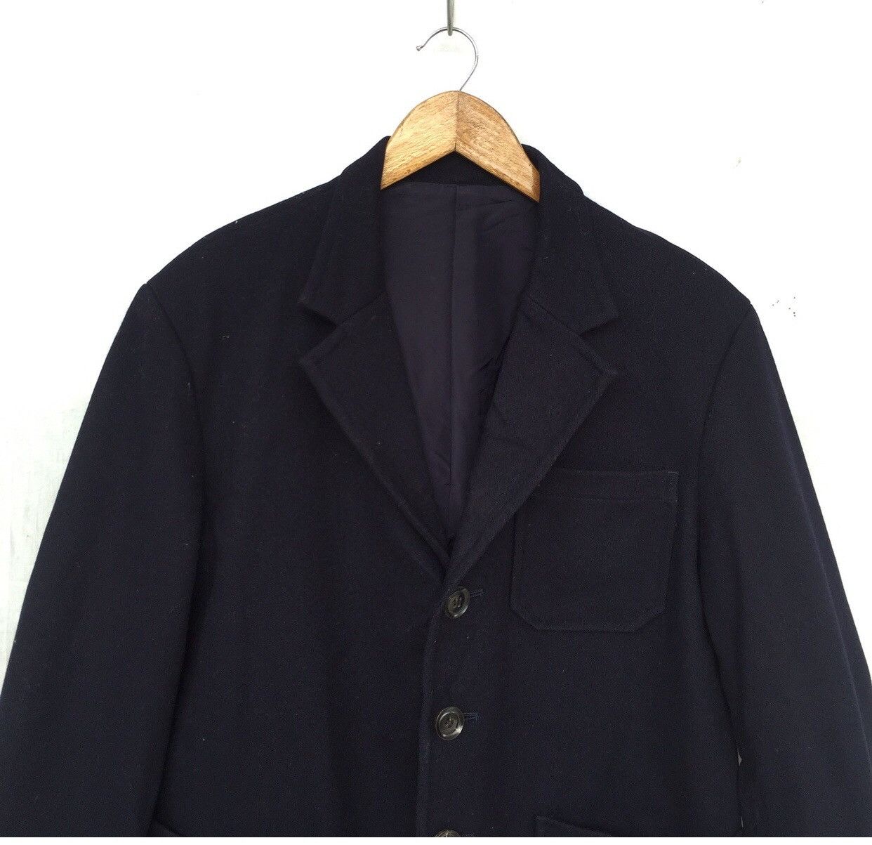 Vintage Ys Yohji Yamamoto Wool Blazer Jacket Buttom 23:5x28