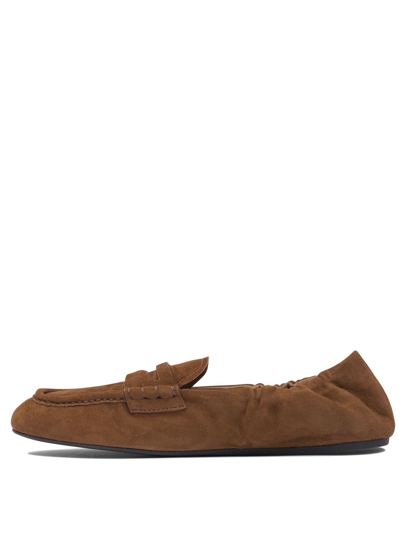 Miu Miu Miu Miu Suede Leather Loafers IT 37 Women - USA Duties Paid Size US 7 / IT 37 - 3 Thumbnail